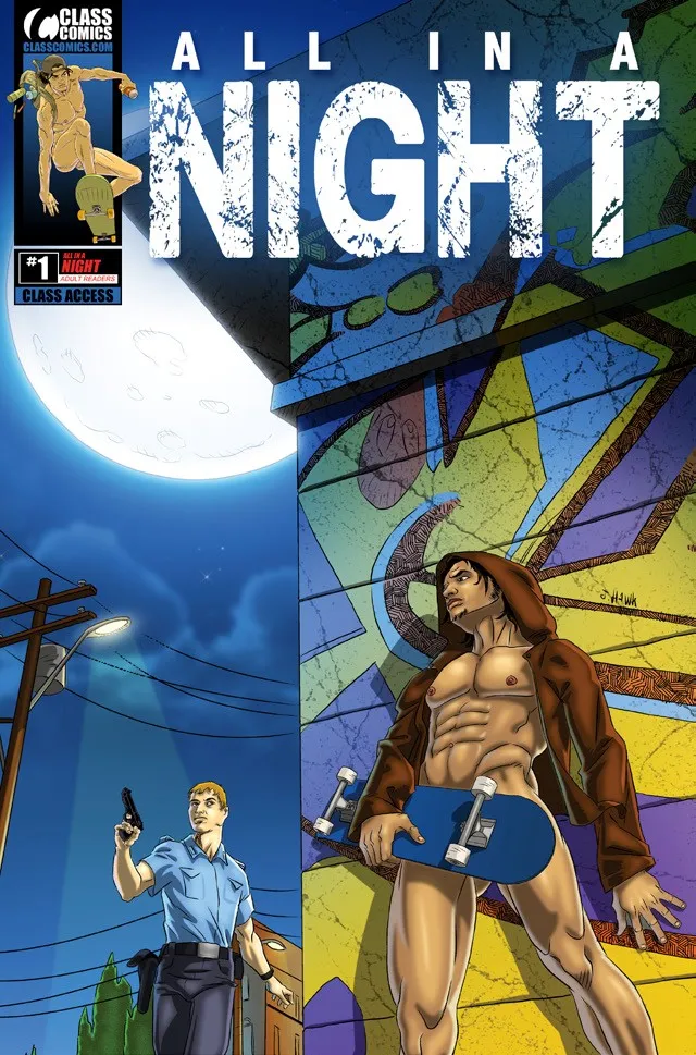 All In A Night porno comics