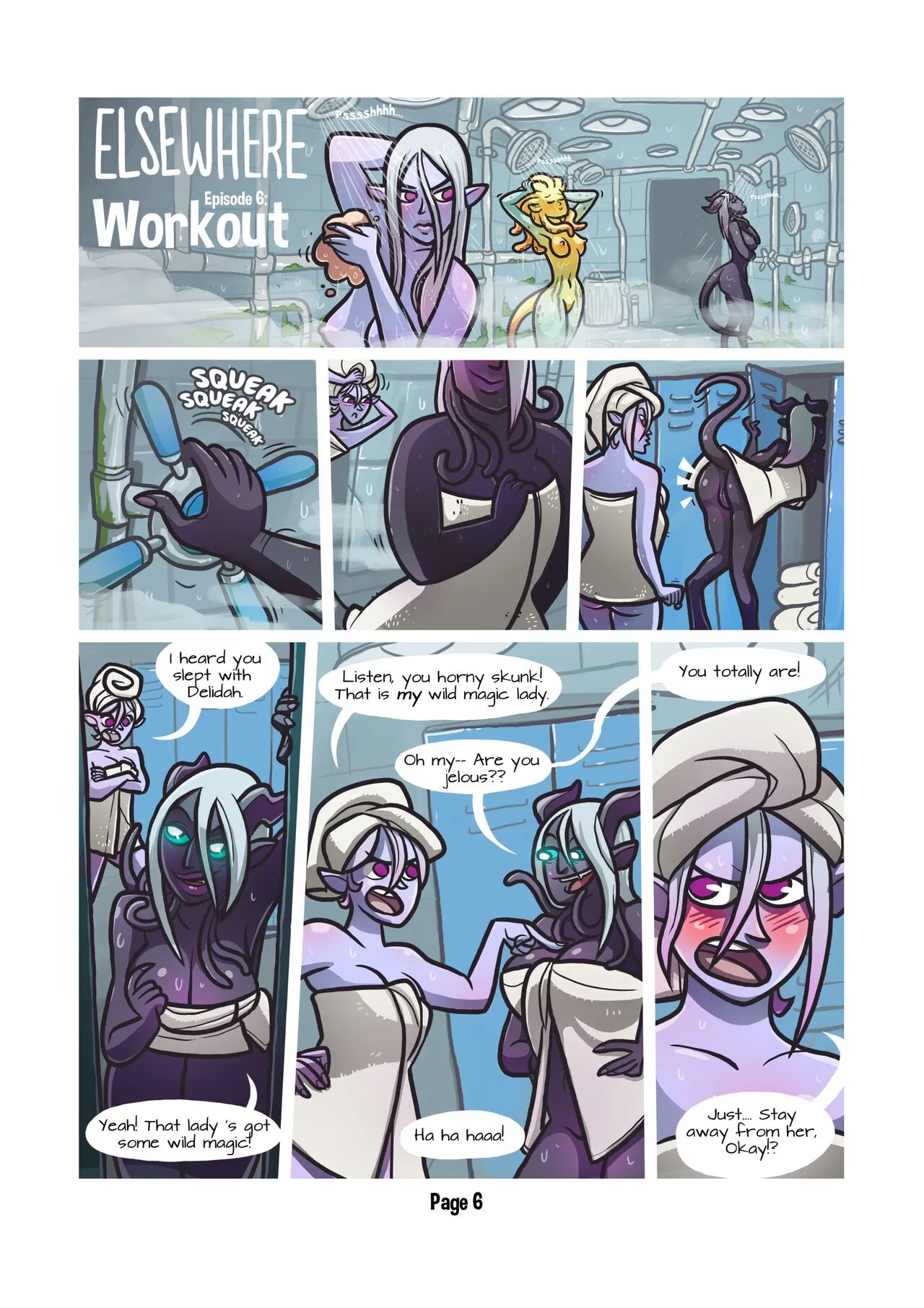 Elsewhere 6 porno comics