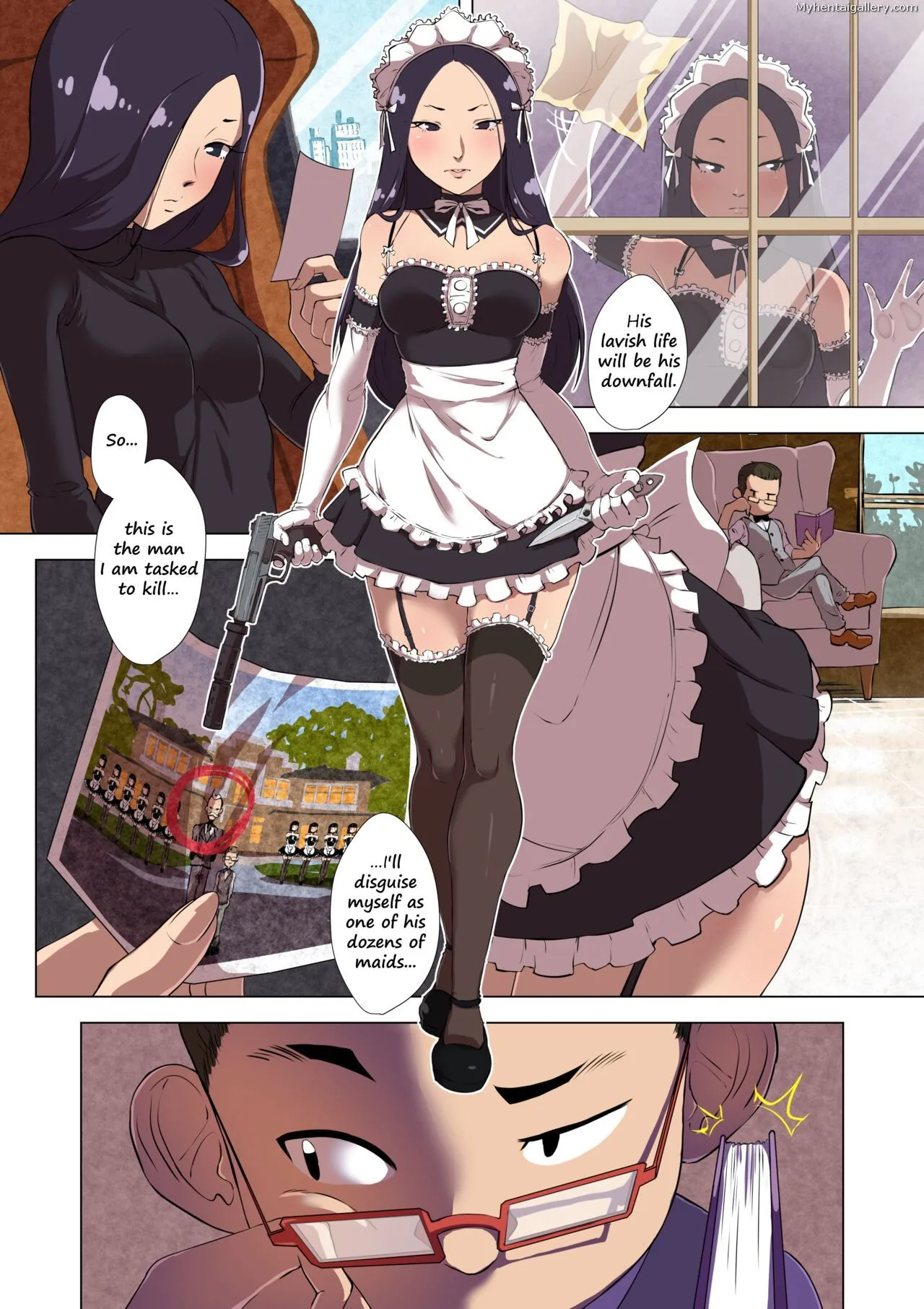 Spy Girl porno comics Cover