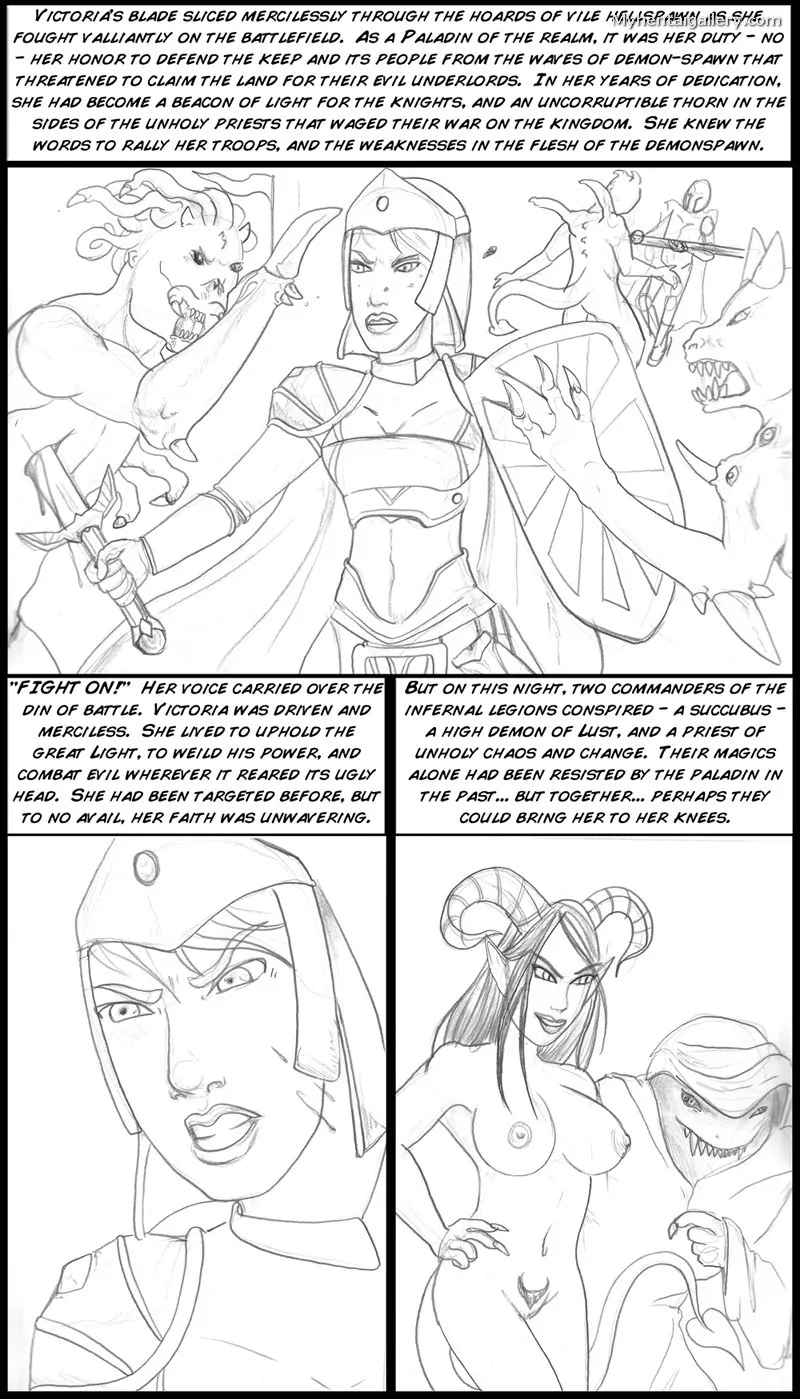 Faith Of The Fallen porno comics Cover