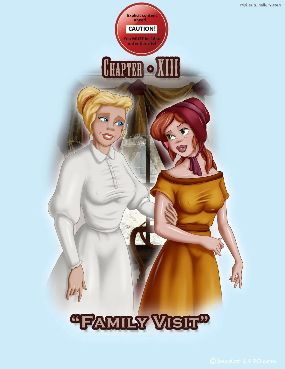 Once Upon A Time In The South 13 - Family Visit porno comics Cover