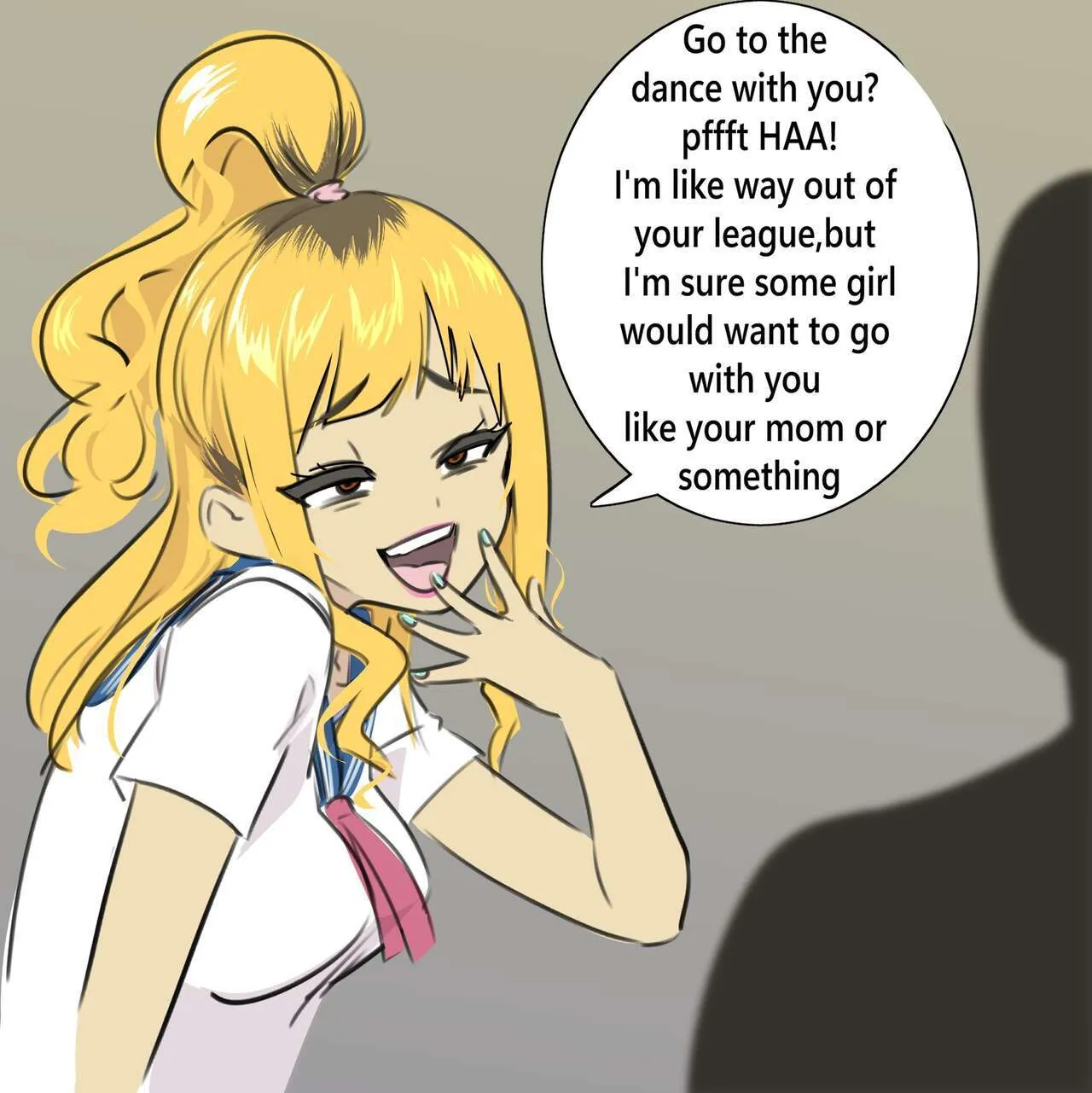 When She Declines porno comics Cover