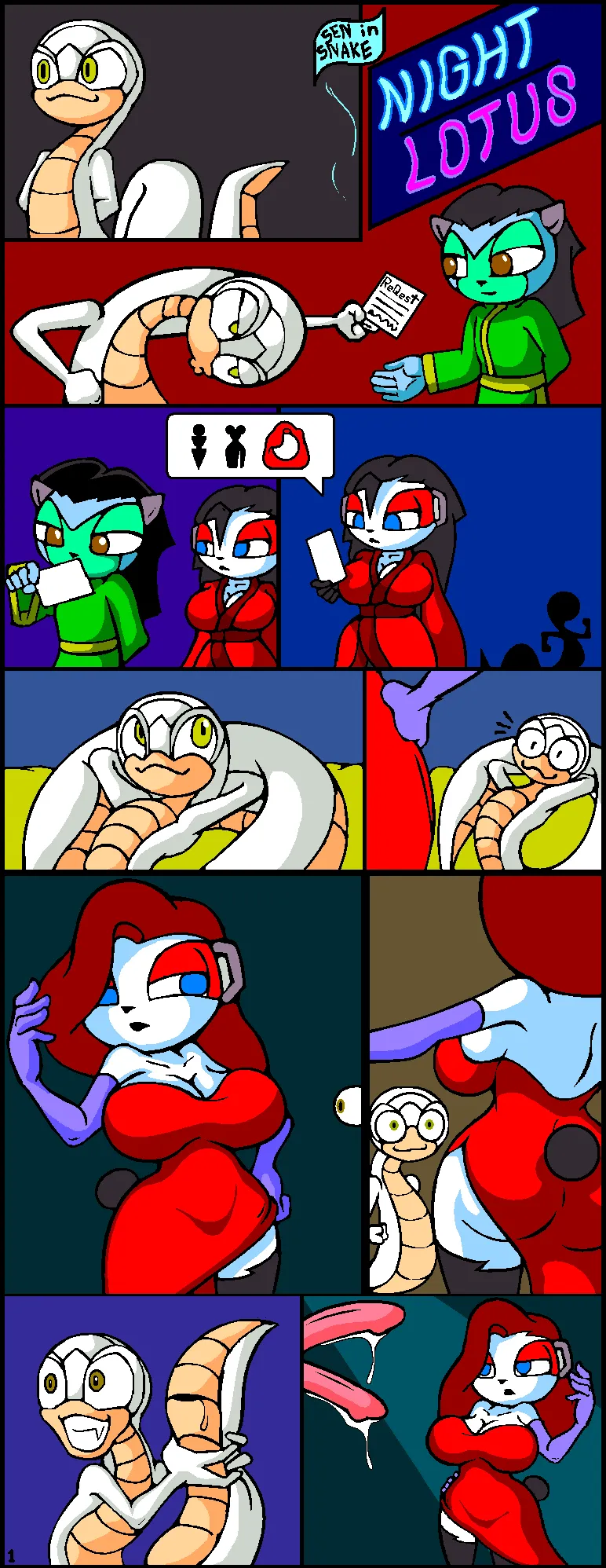 Night Lotus porno comics
