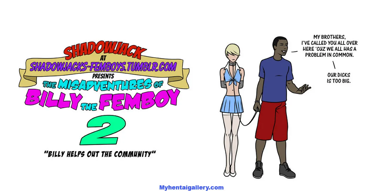 The Misadventures Of Billy The Femboy 2 porno comics