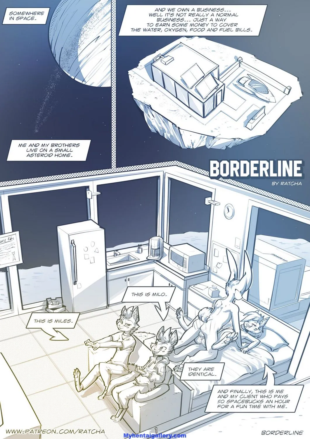 Borderline 1 porno comics