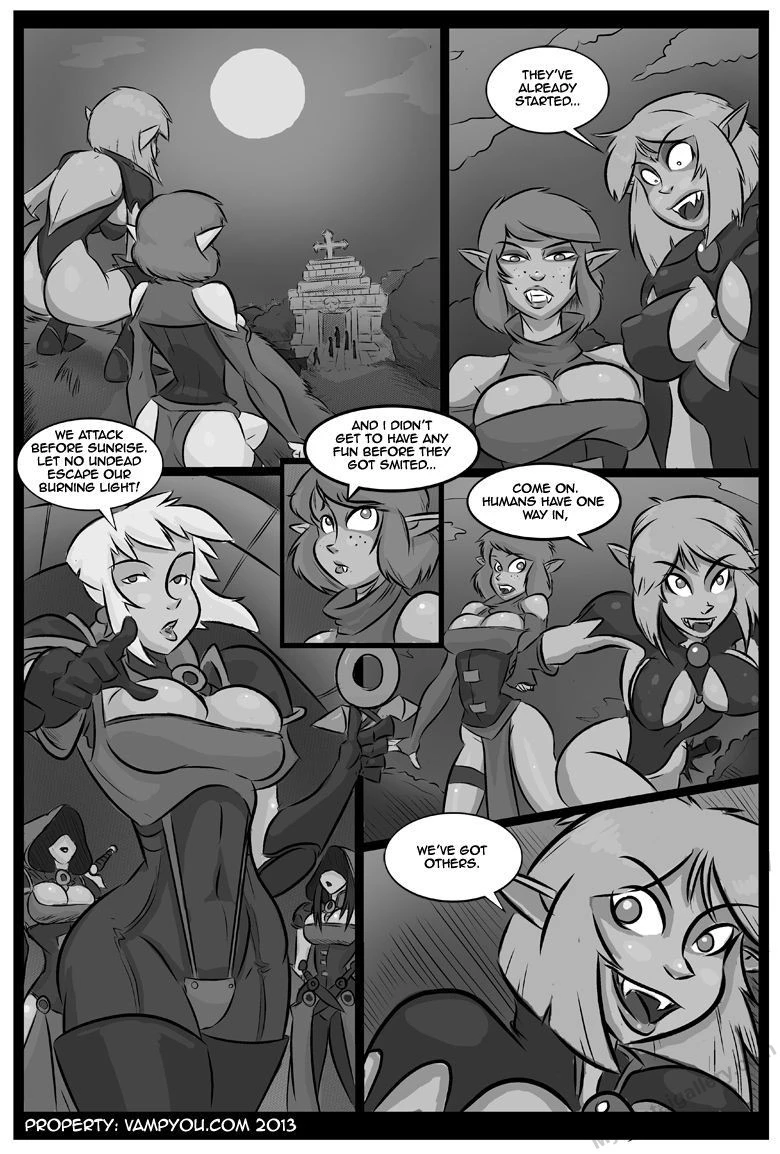 Total Party Vampire 6 porno comics