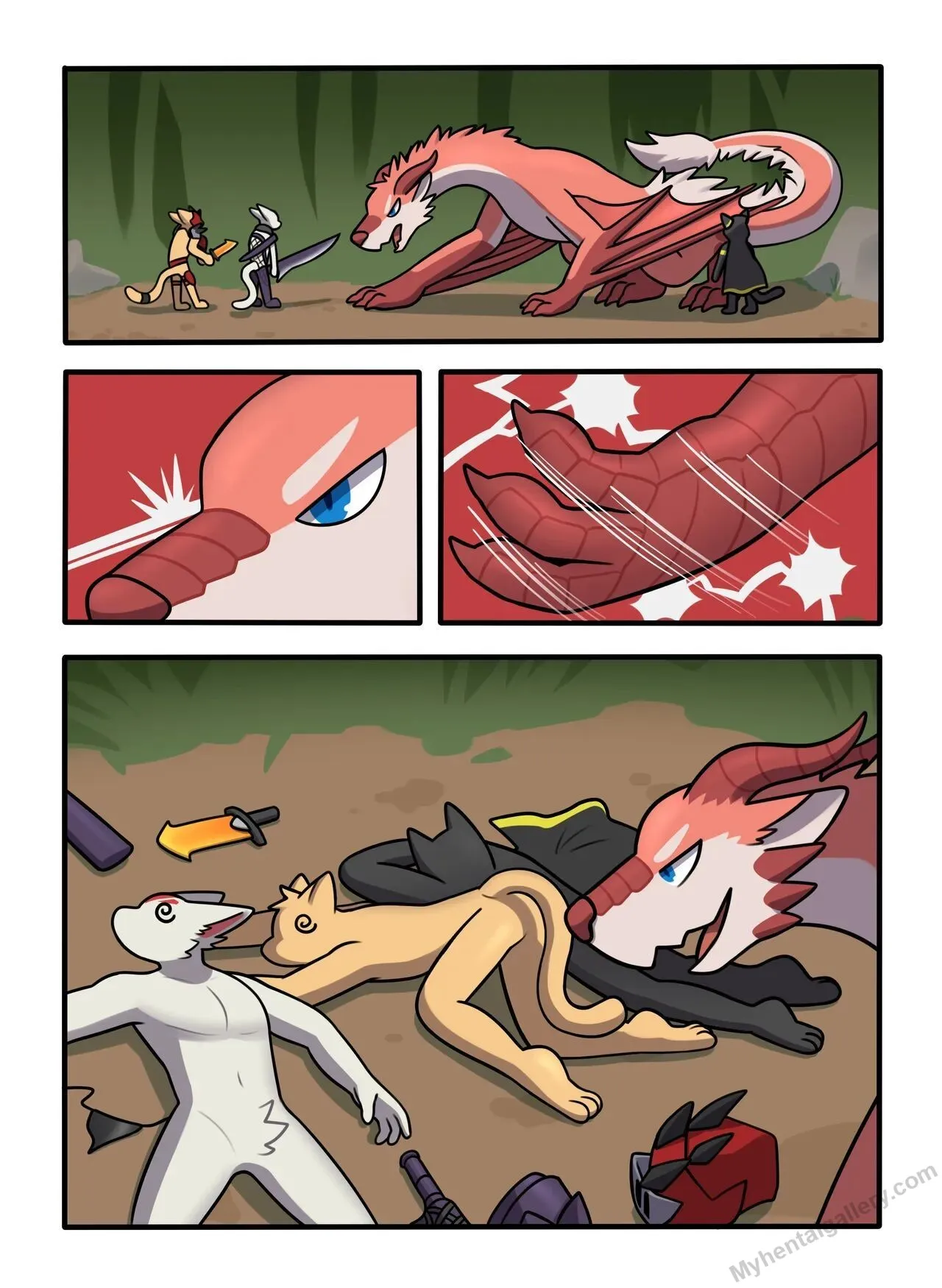 Monster Hunter porno comics Cover
