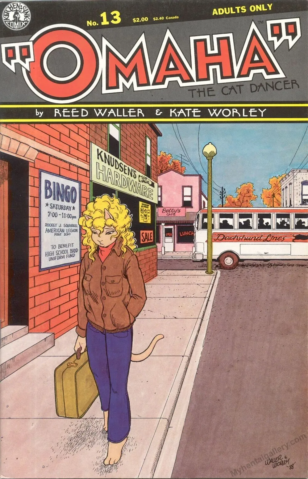 Omaha - The Cat Dancer 13 porno comics