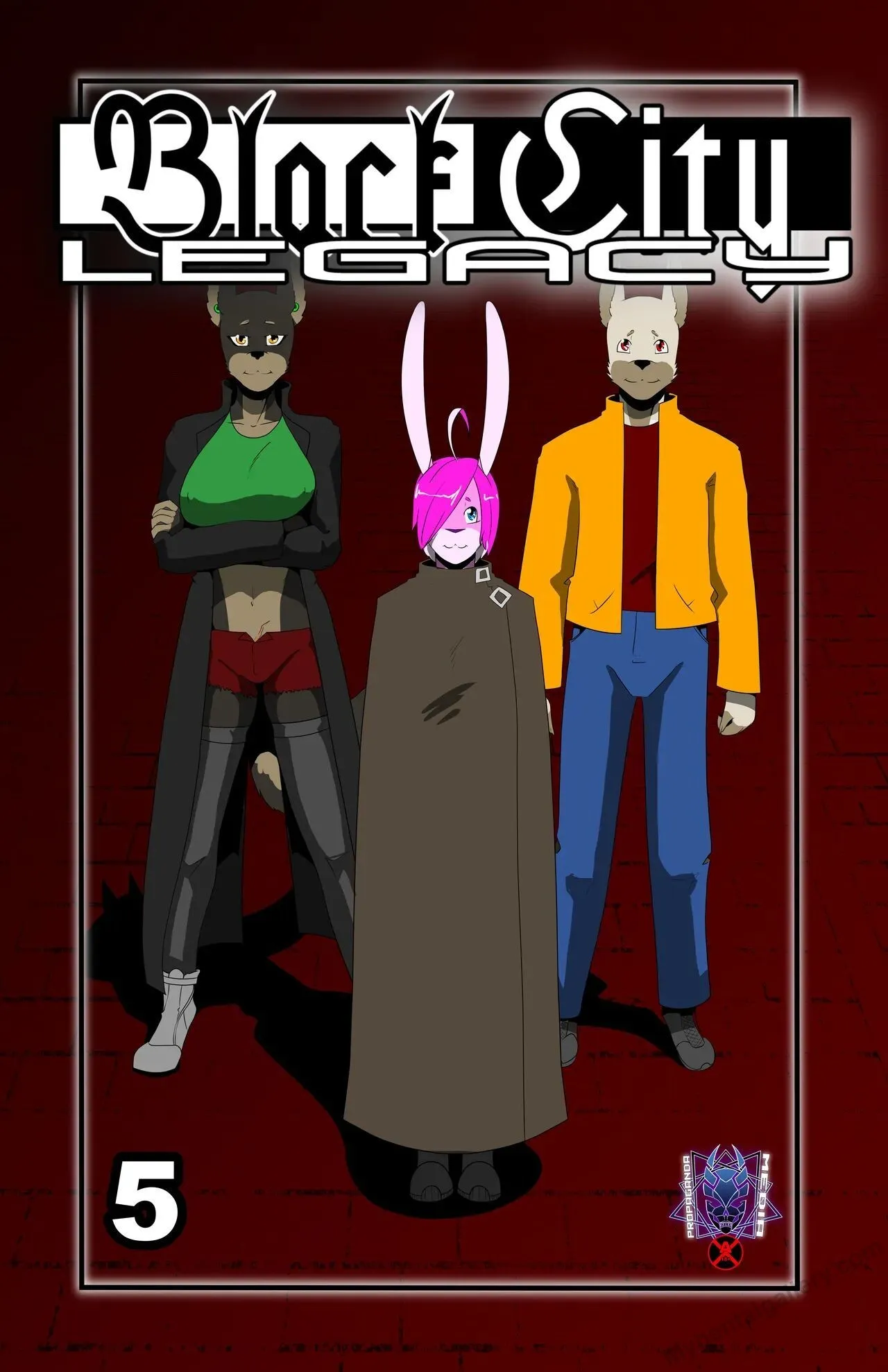 Black City Legacy 5 porno comics Cover