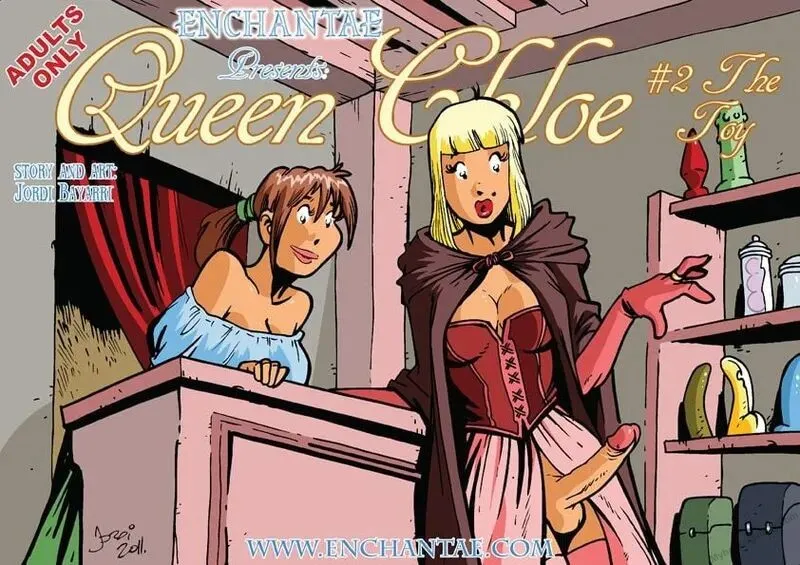 Queen Chloe 2 - The Toy porno comics Cover