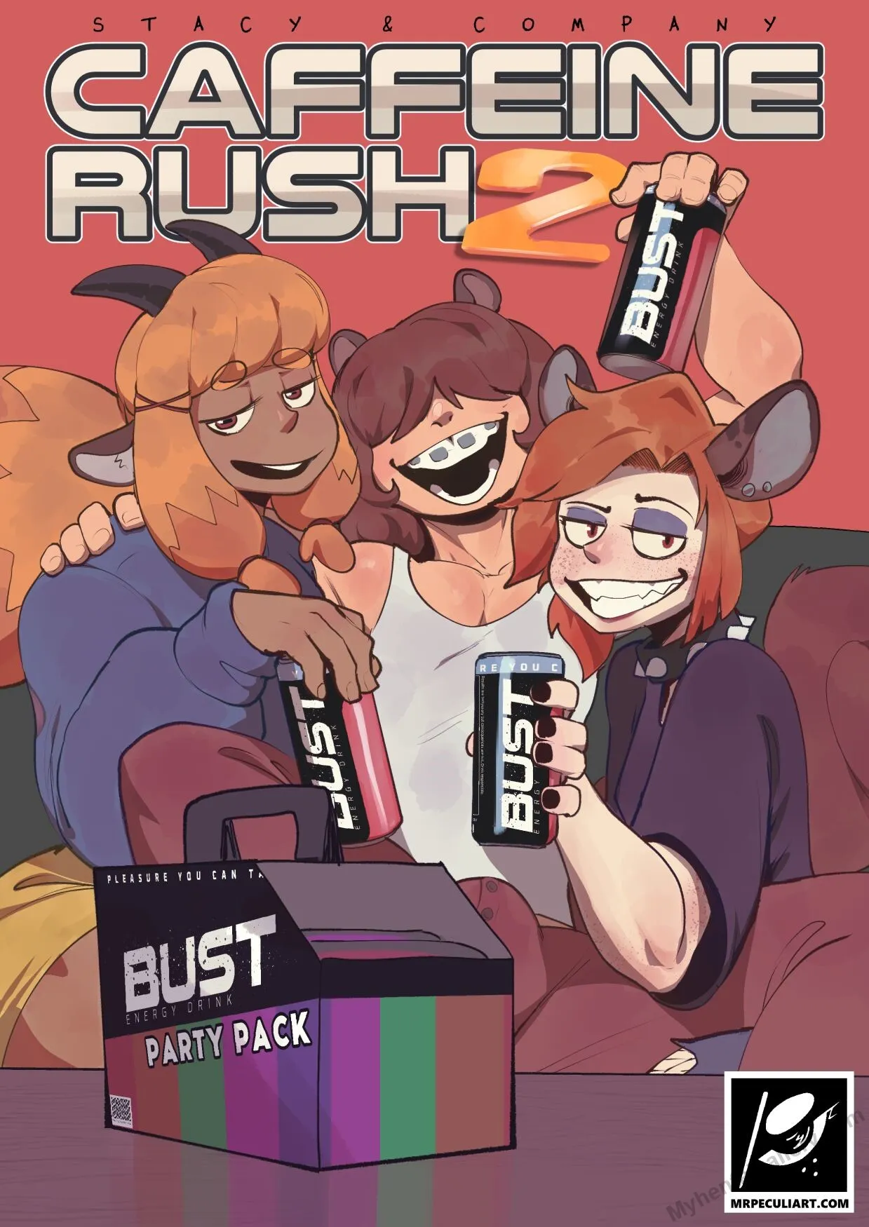 Stacy & Company - Caffeine Rush 2 porno comics Cover