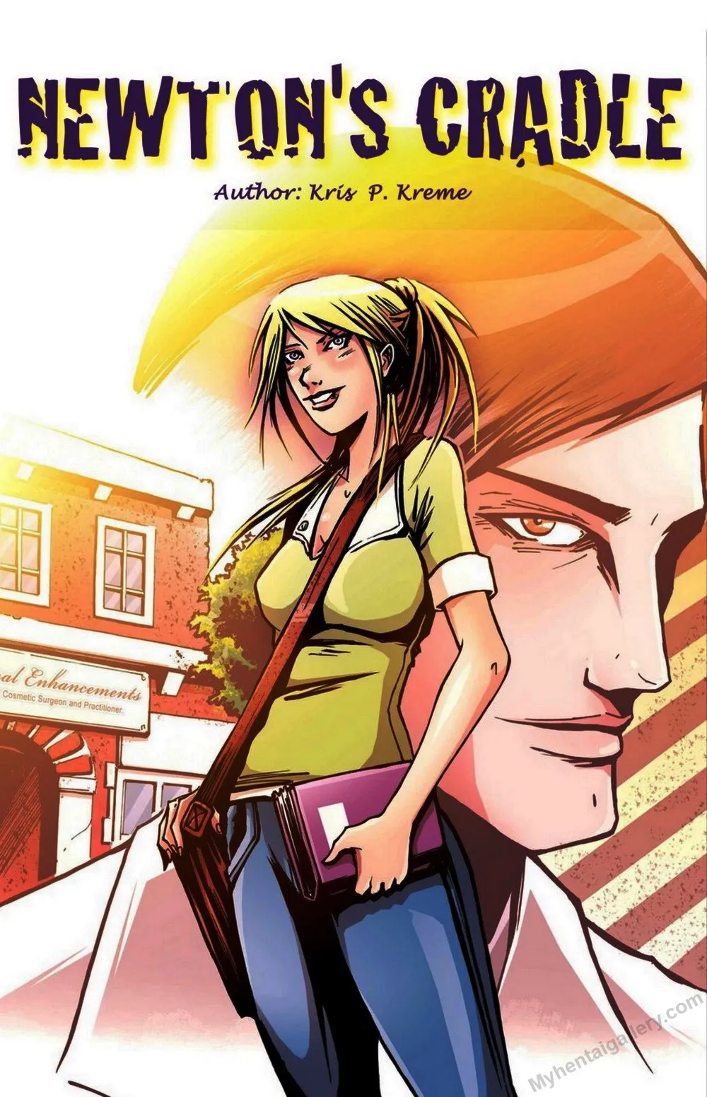 Newton's Cradle porno comics Cover