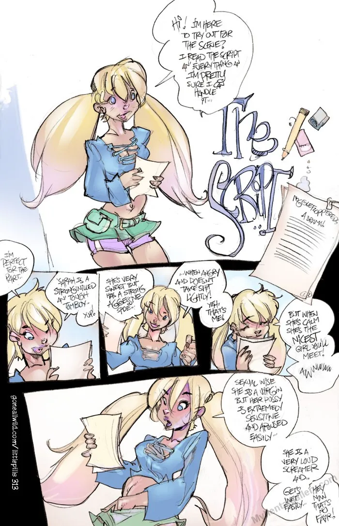The Script 1 porno comics Cover