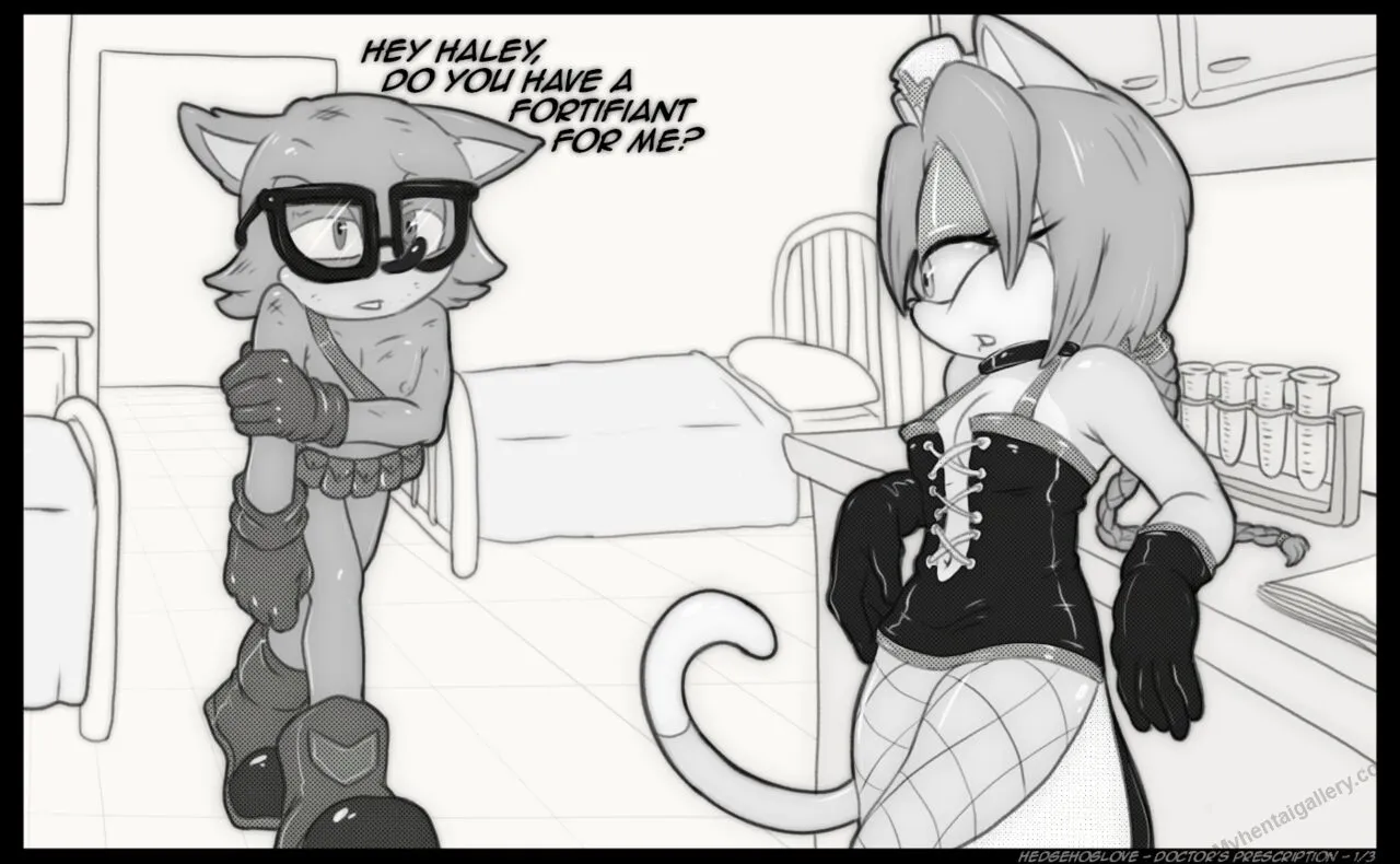 Doctor's Prescription! porno comics Cover