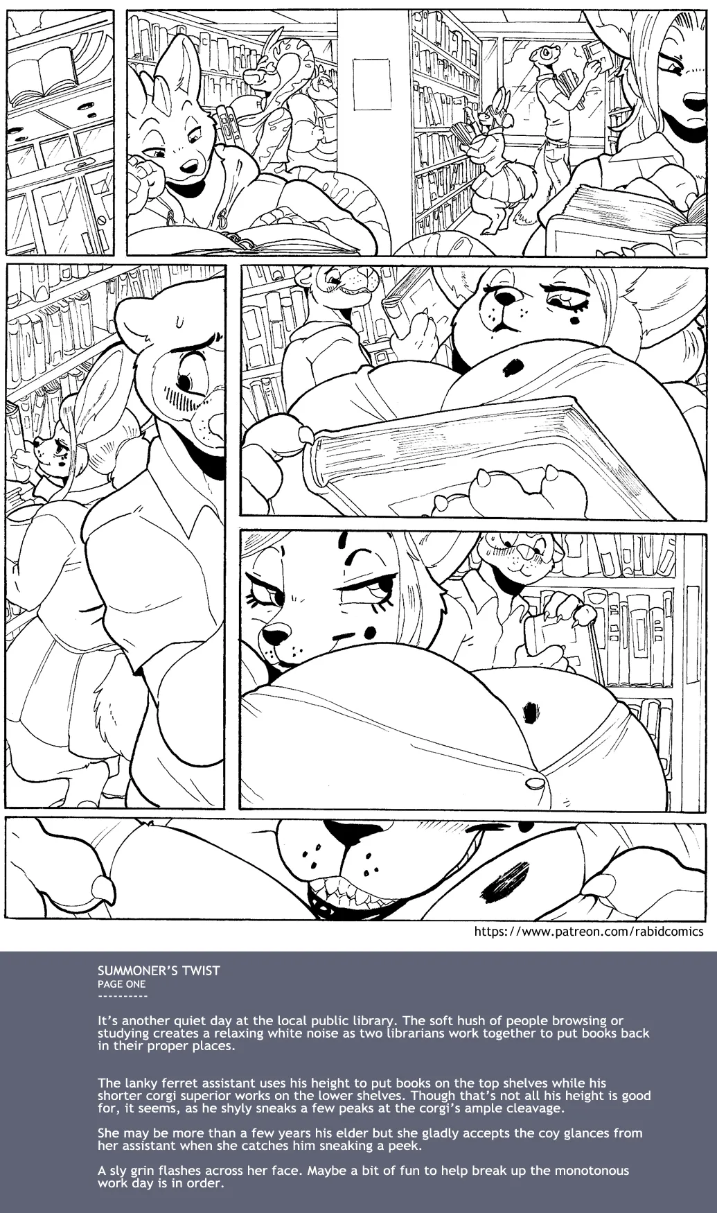Summoner's Twist porno comics Cover