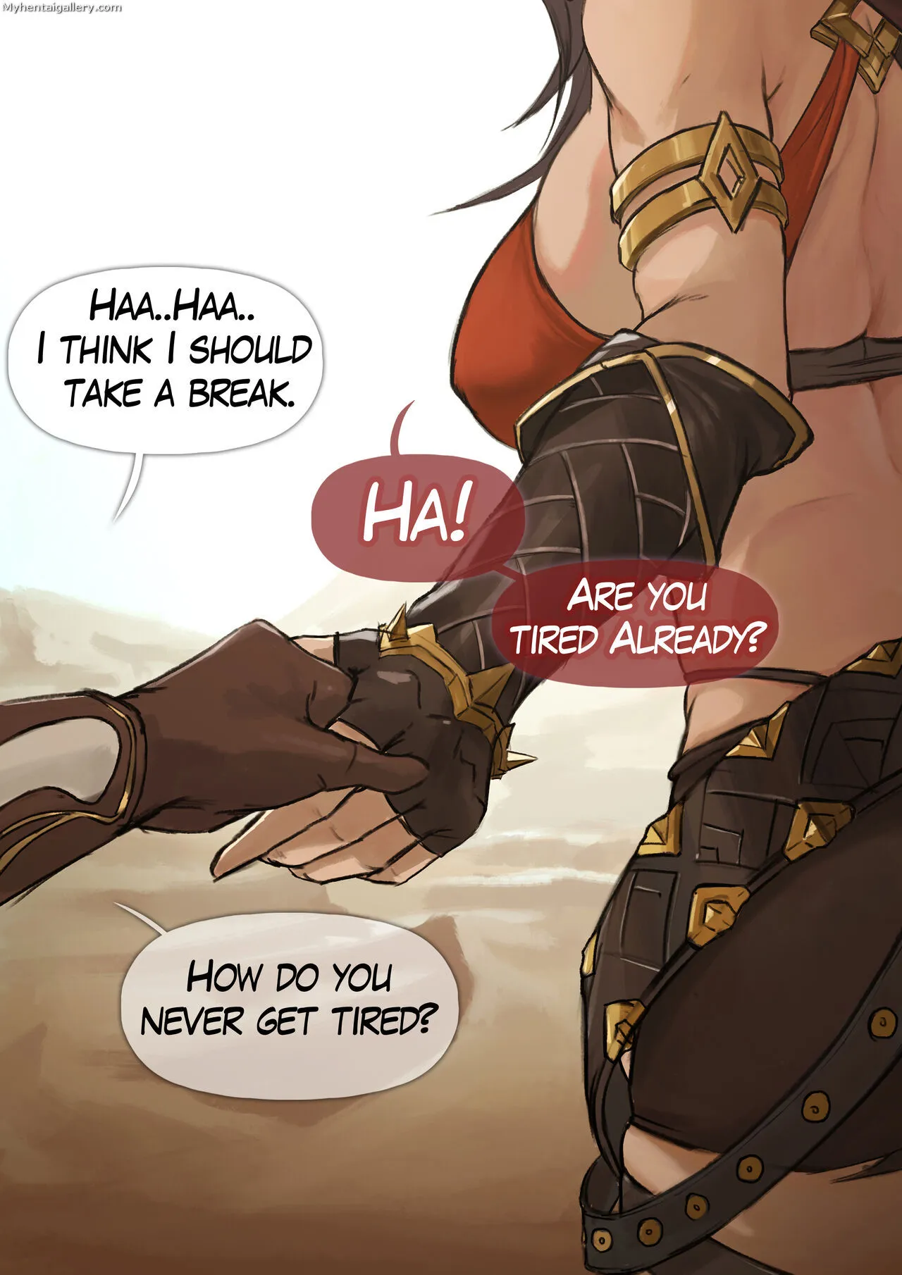 Taiming The Lioness porno comics Cover