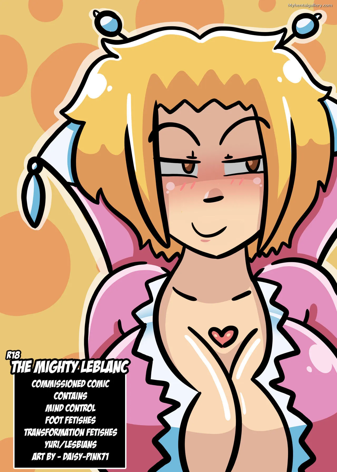 The Mighty Leblanc porno comics Cover