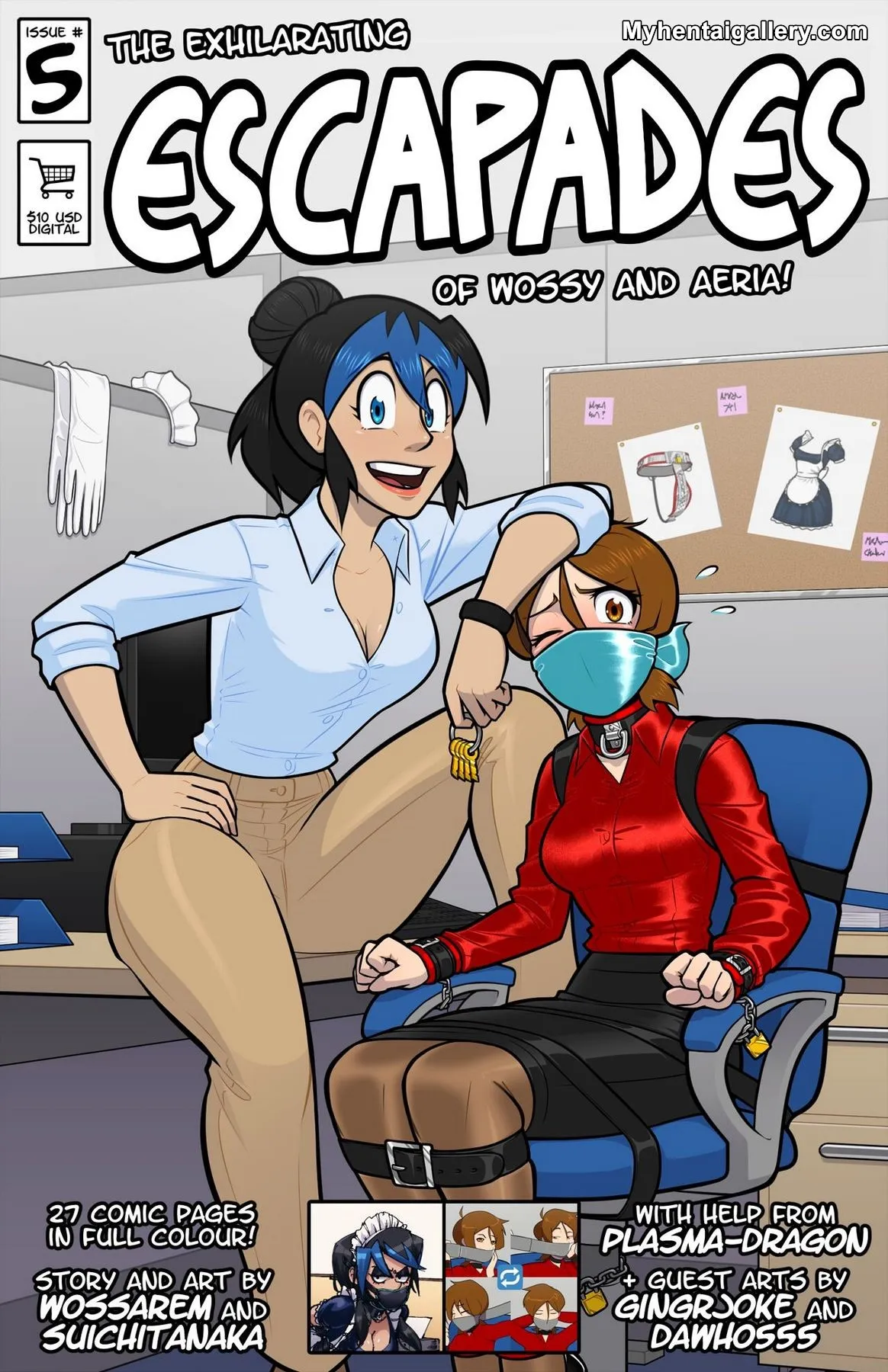 Escapades 5 porno comics Cover
