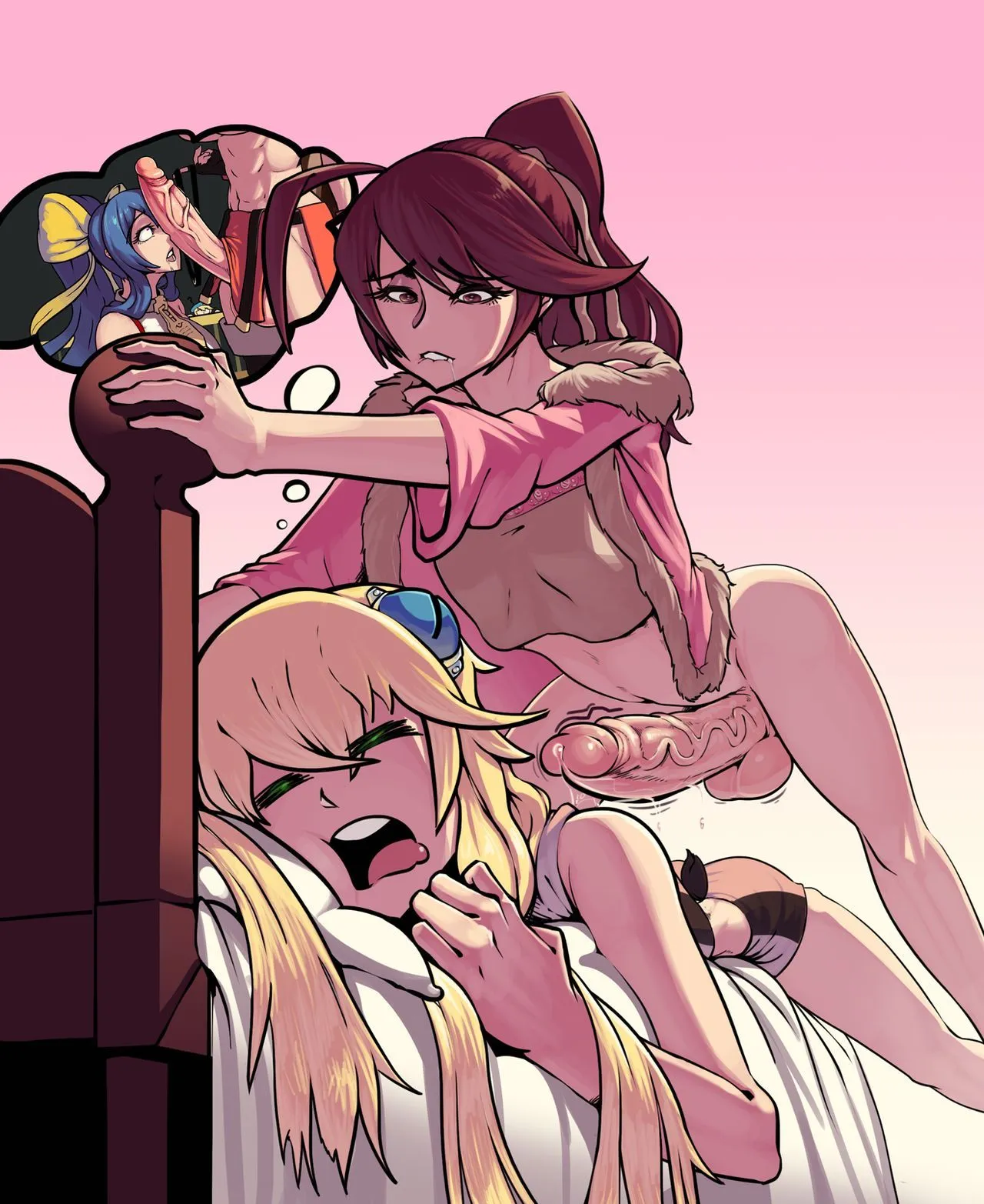 Surprise Anal porno comics