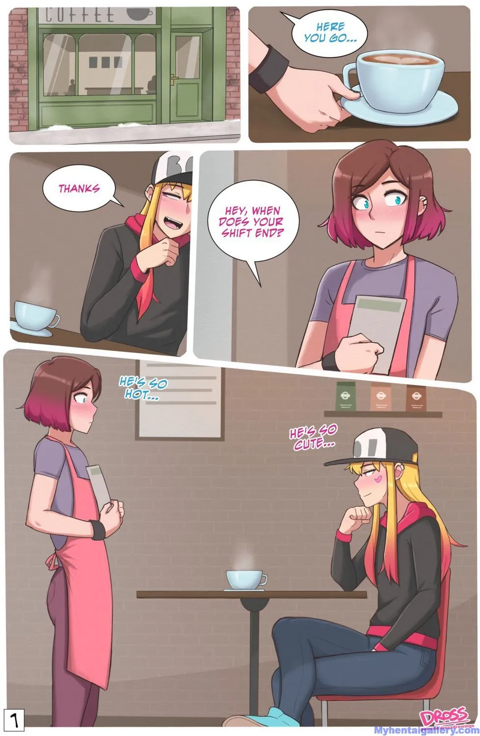 Ash & Jade porno comics