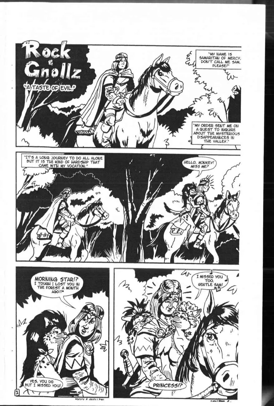 Rock & Gnollz - A Taste Of Evil porno comics