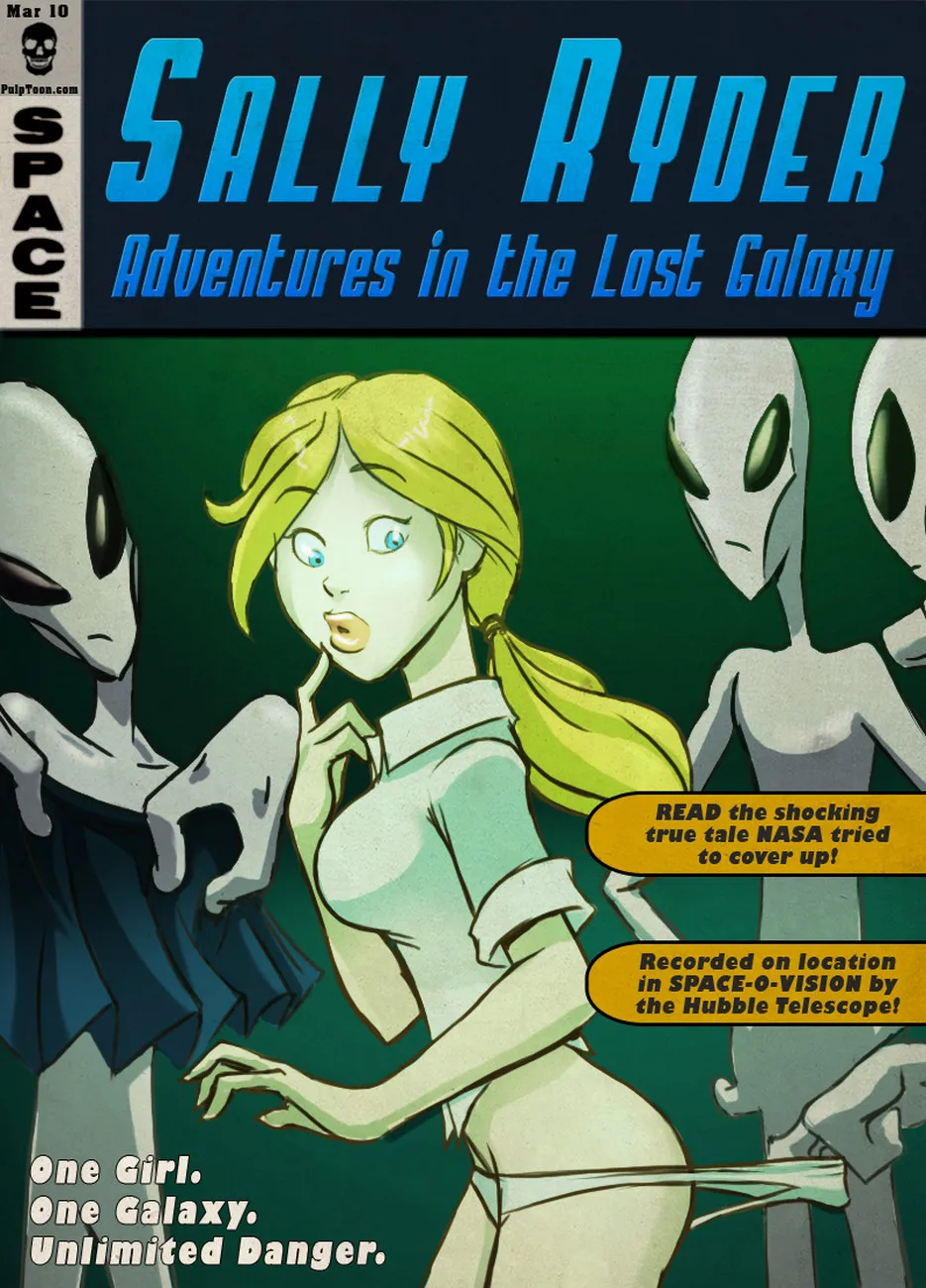Sally Ryder - Adventures In The Lost Galaxy 1 porno comics Cover
