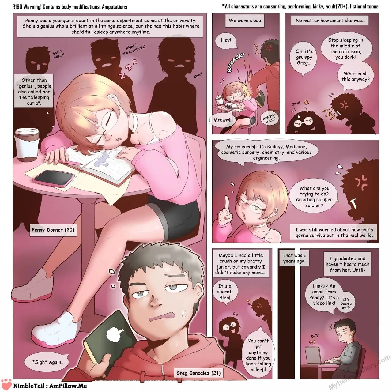 AmPillow.Me porno comics Cover