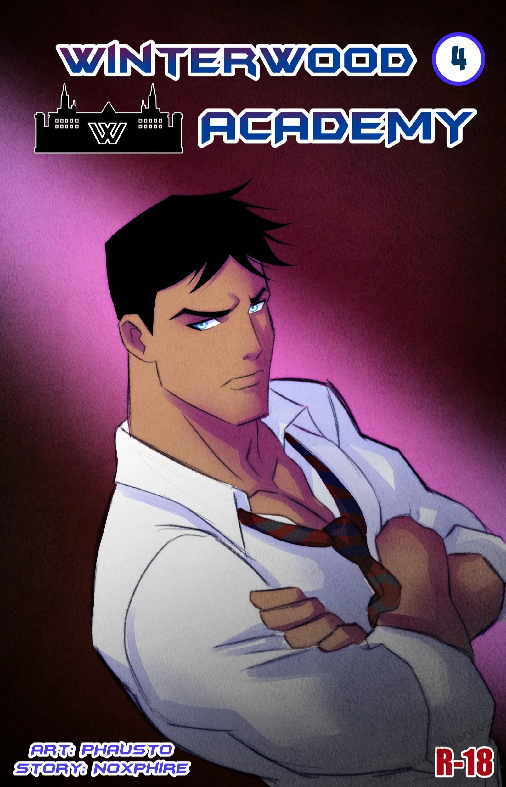 Gotham Academy 4 porno comics Cover