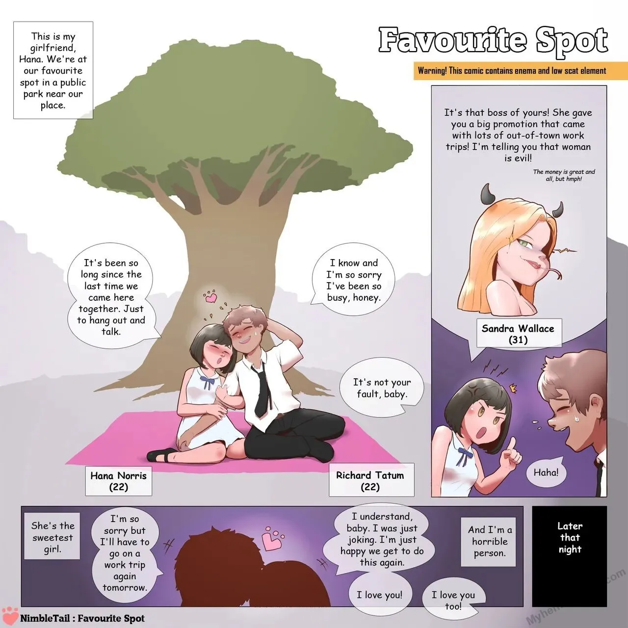 Favourite Spot porno comics Cover