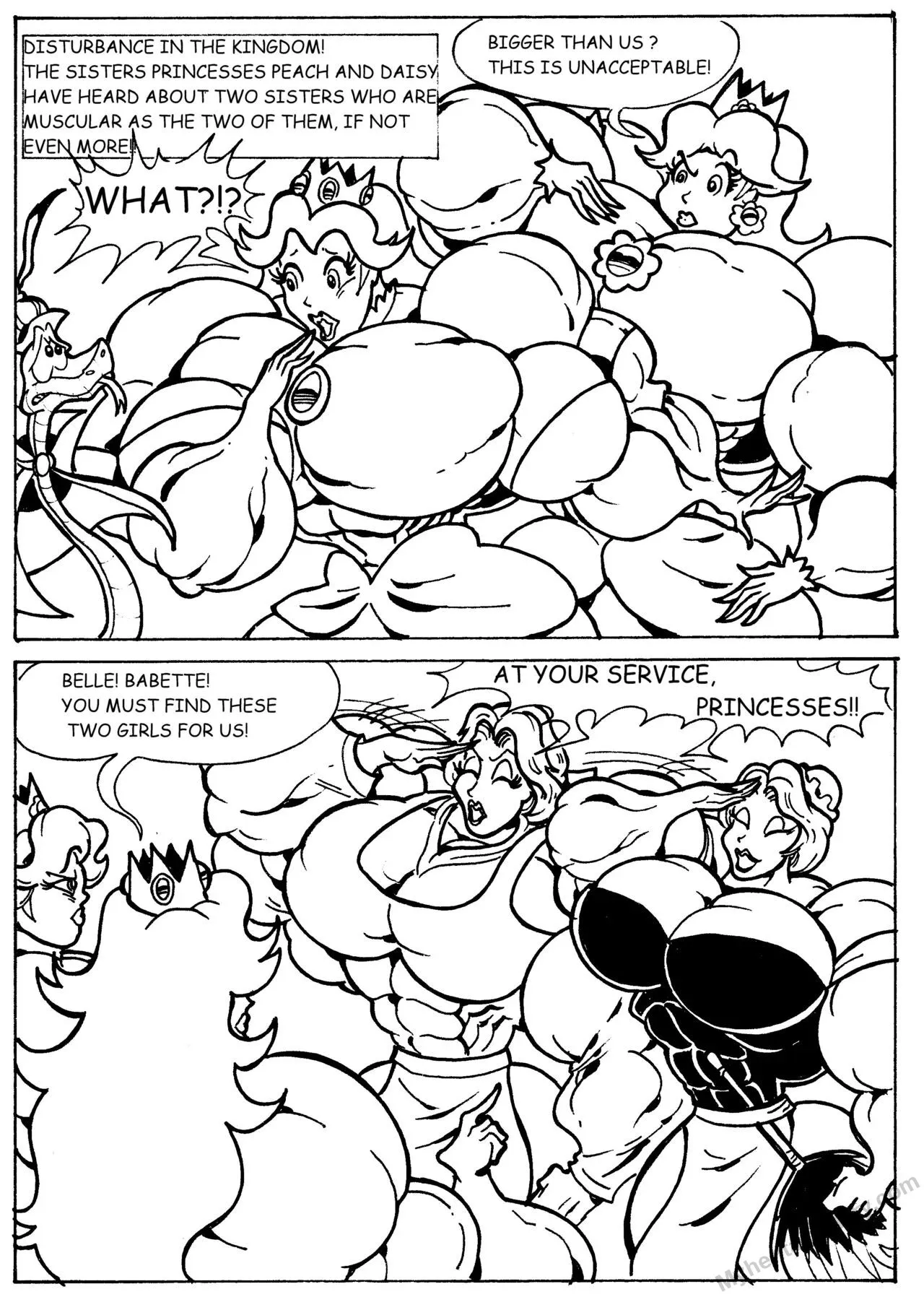 Royal Competition porno comics Cover