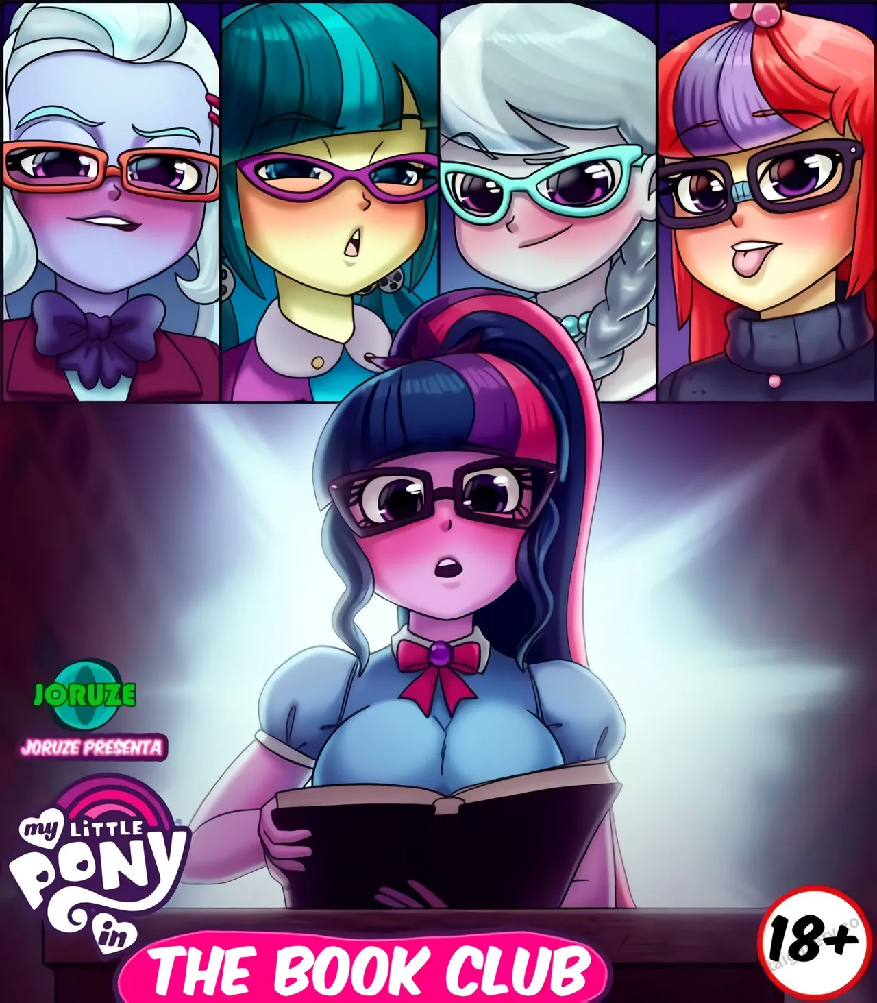 The Book Club porno comics Cover
