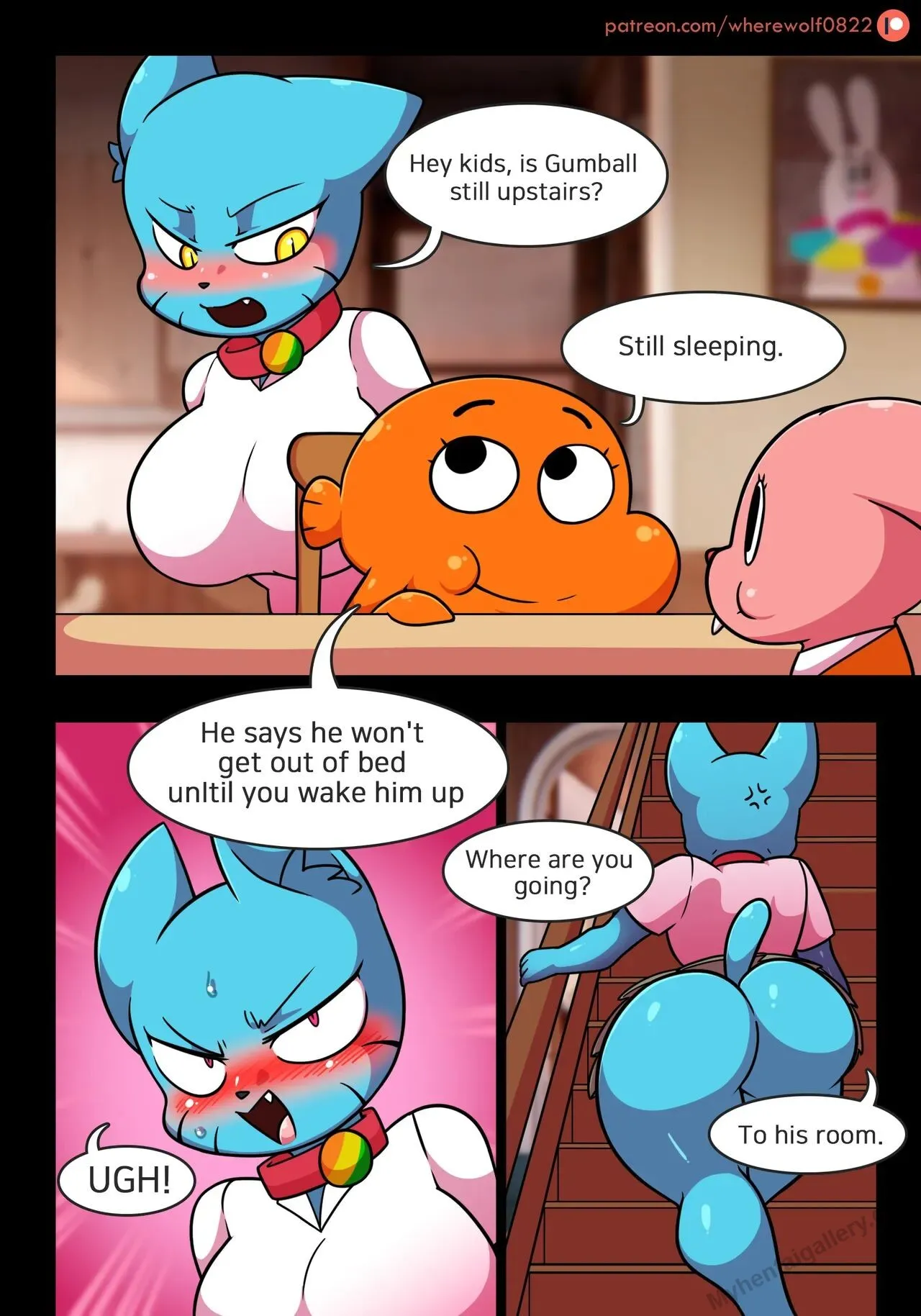 Lusty World Of Nicole 1 - Monday porno comics
