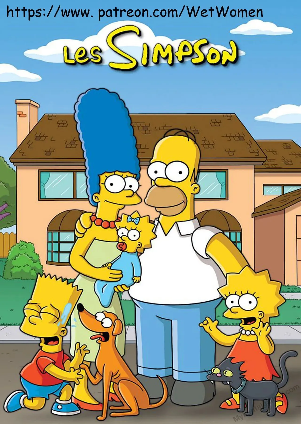 Marge Simpson's Little Secret porno comics