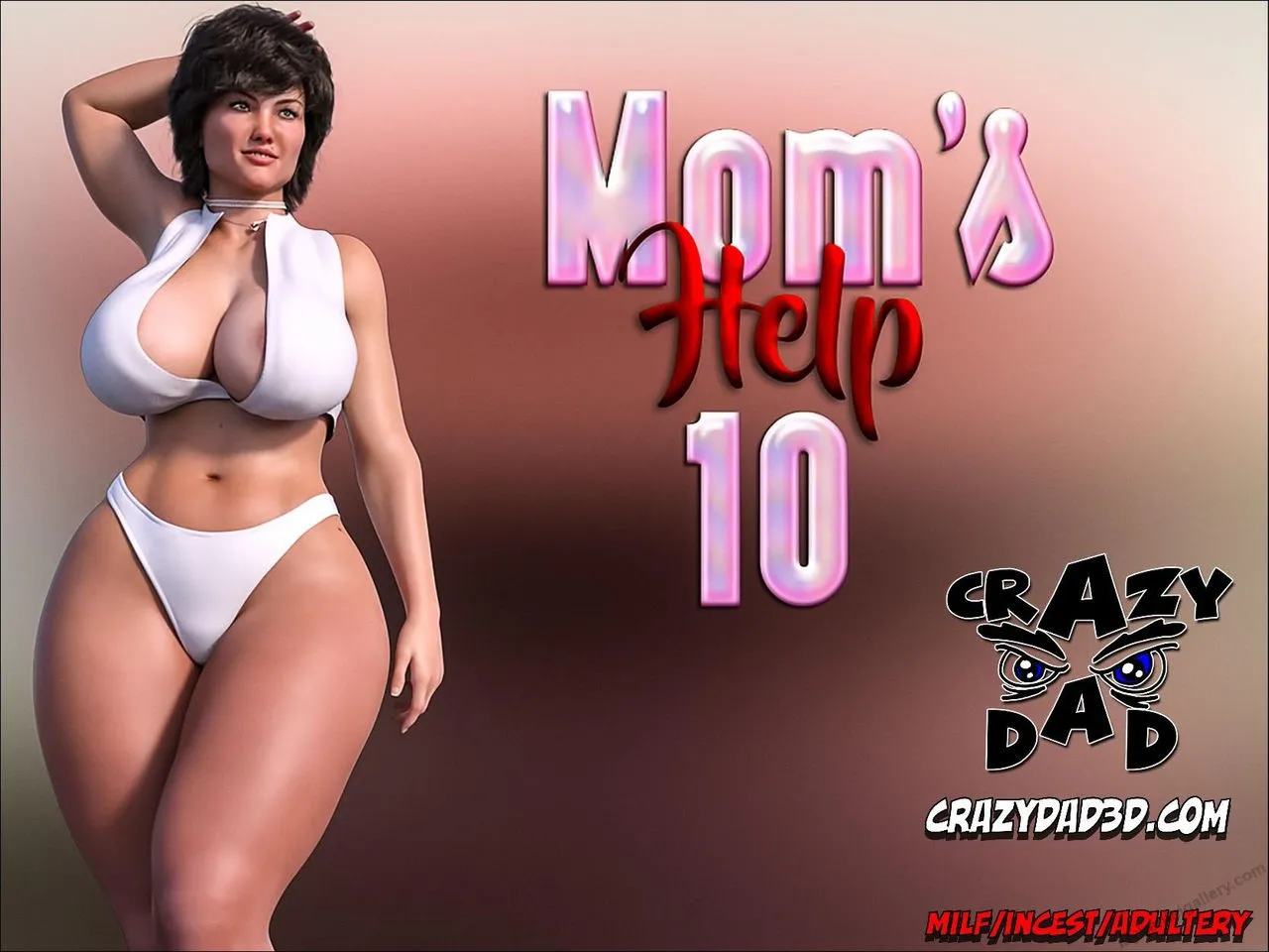 Mom's Help 10 porno comics Cover