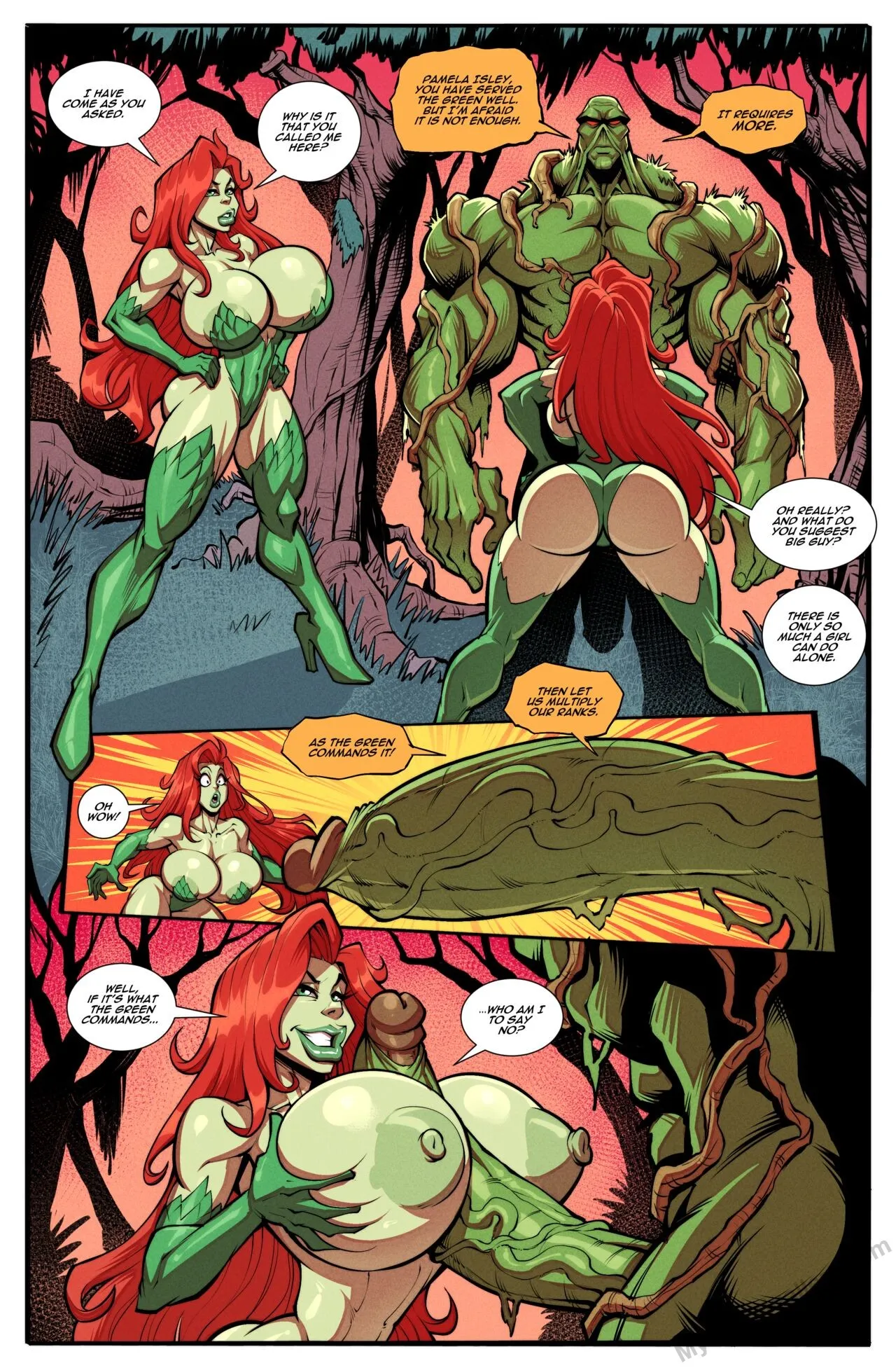 Poison Ivy - Sowing The Seeds porno comics