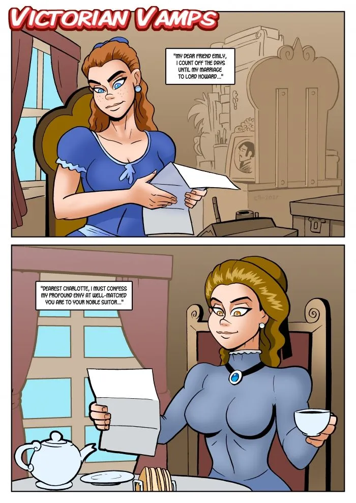 Victorian Vamps 1 porno comics