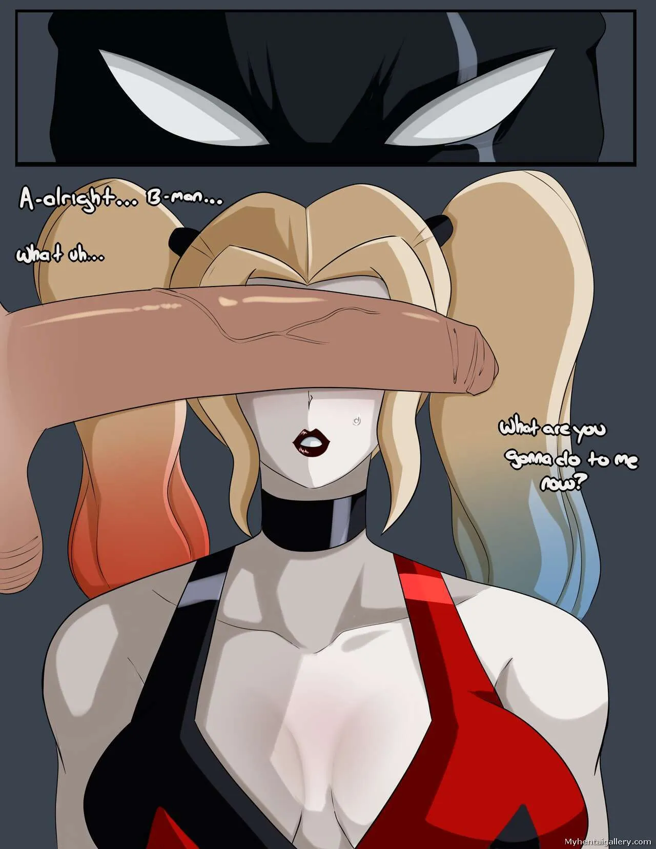 Catching Harley porno comics Cover