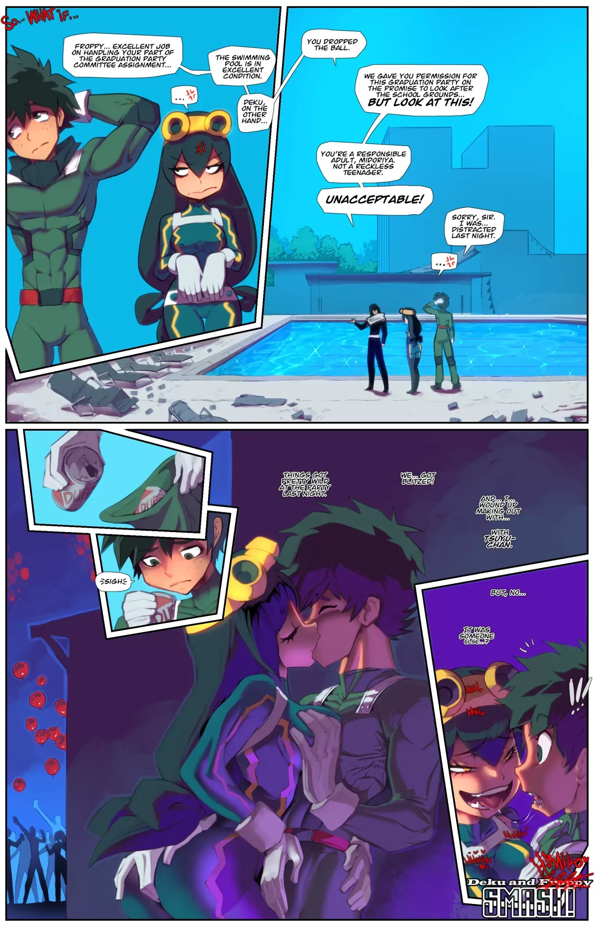 What If - Deku And Himiko Smashed porno comics