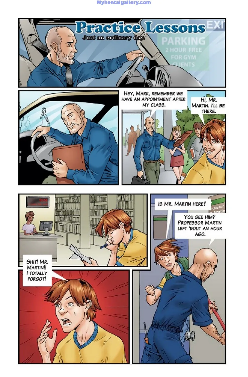 Practice Lessons porno comics