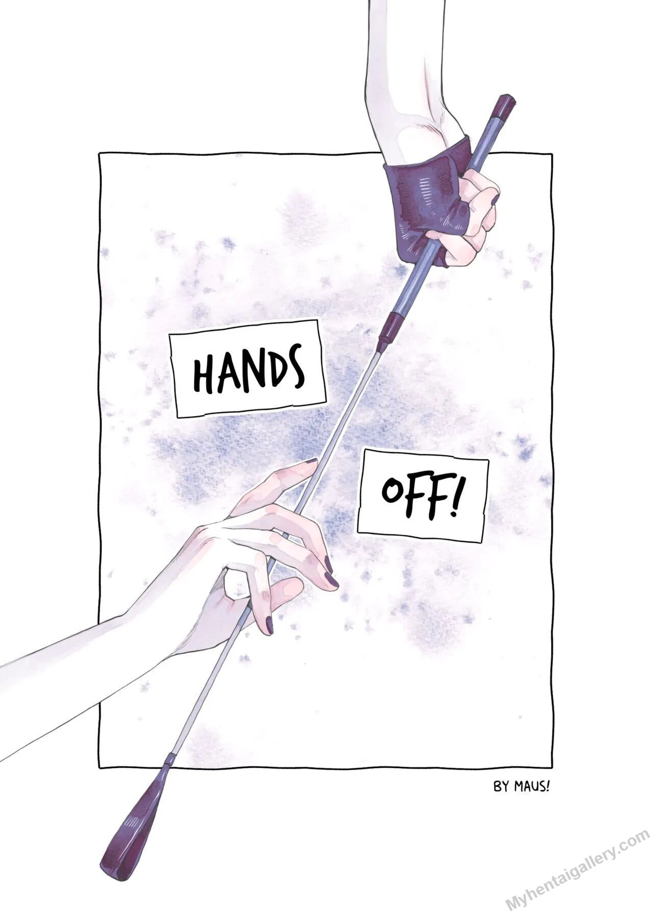 Hands Off! porno comics