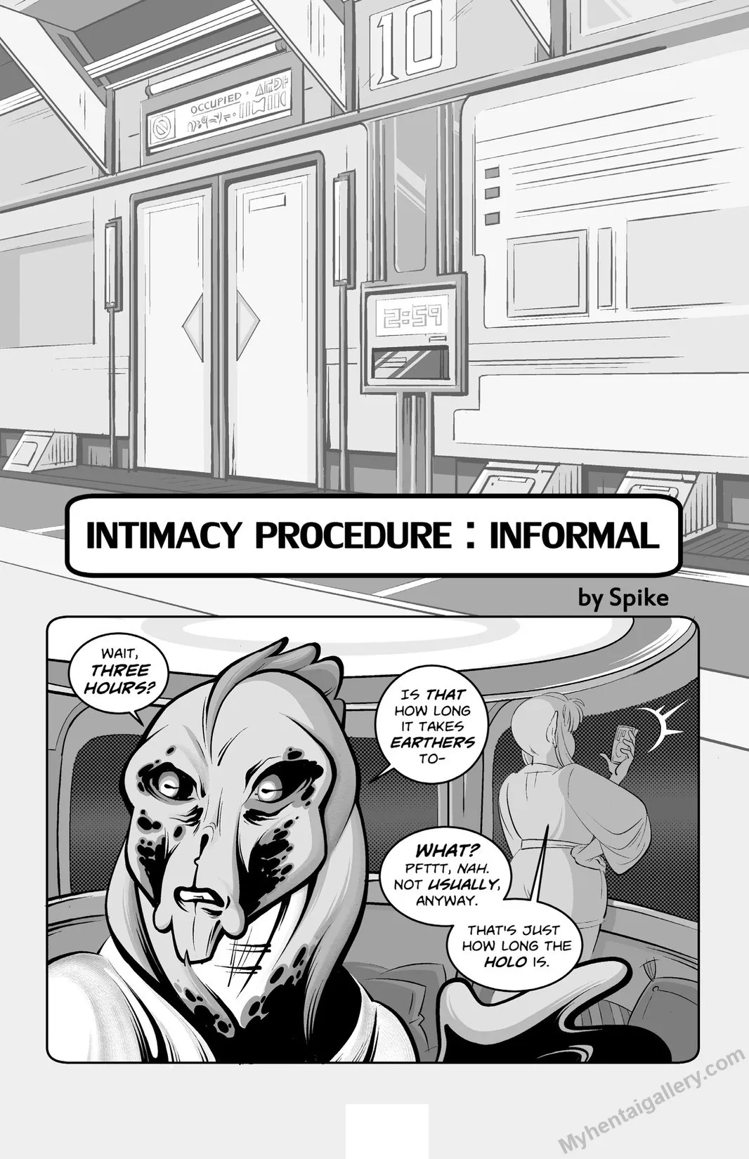 Intimacy Procedure - Informal porno comics Cover