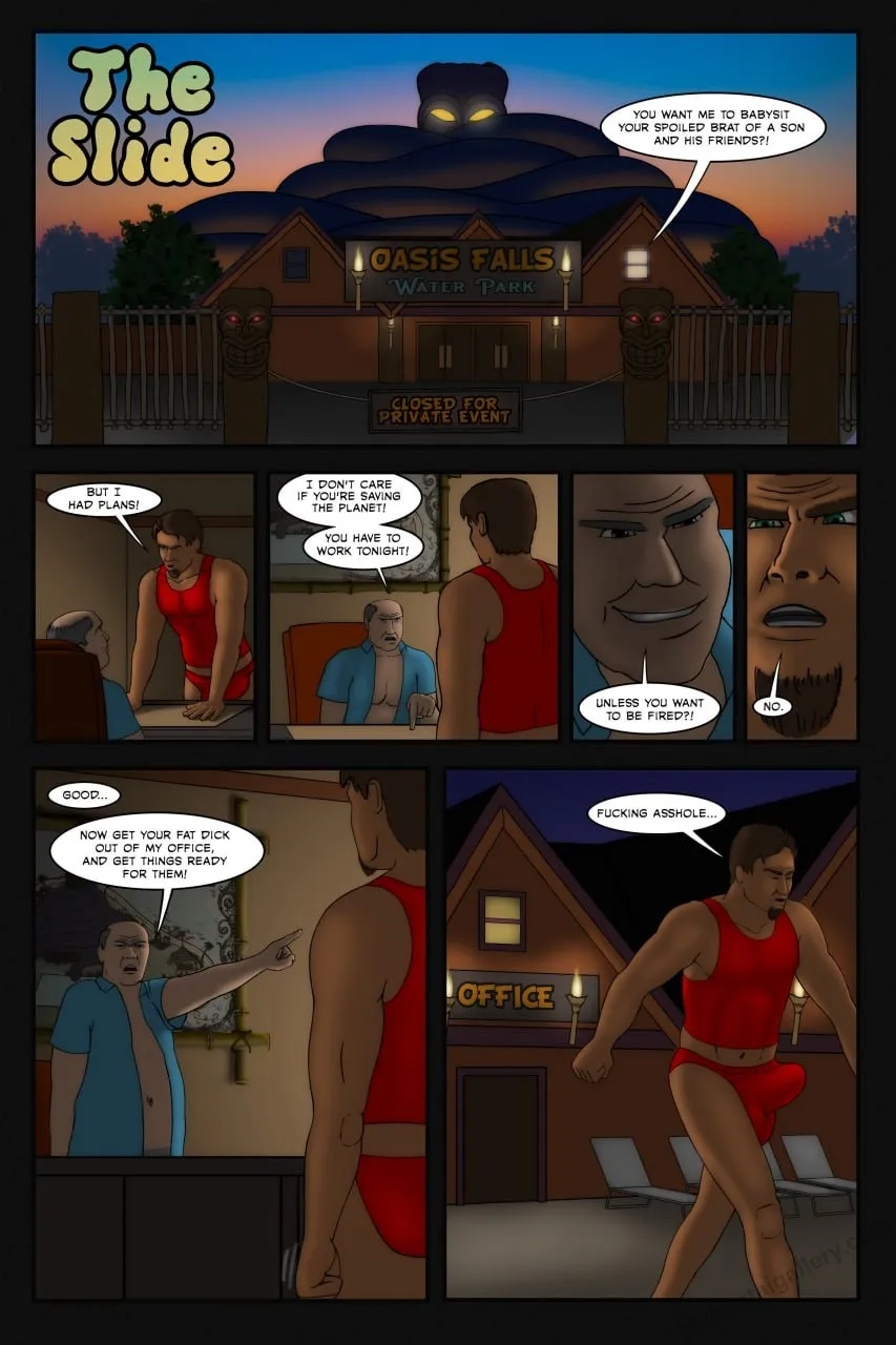 The Slide porno comics Cover
