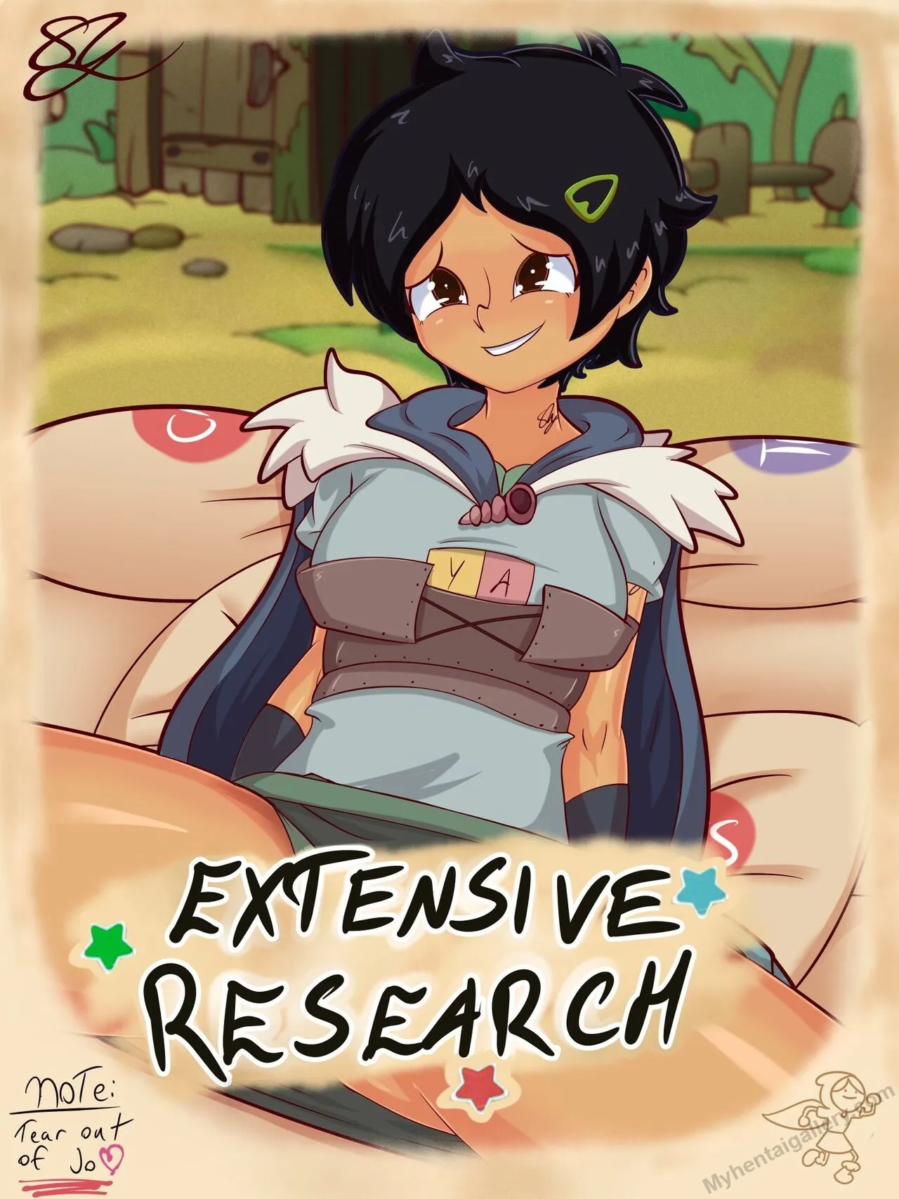 Extensive Research porno comics Cover