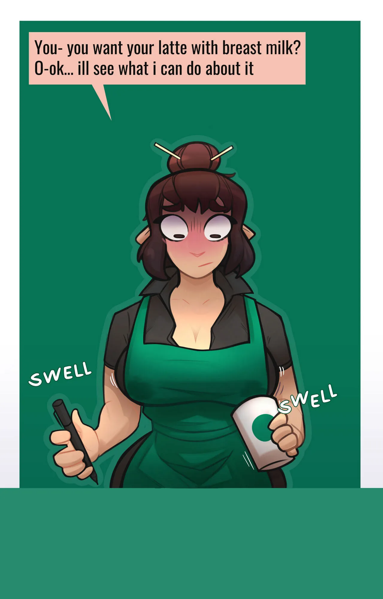 Latte With Breast Milk porno comics