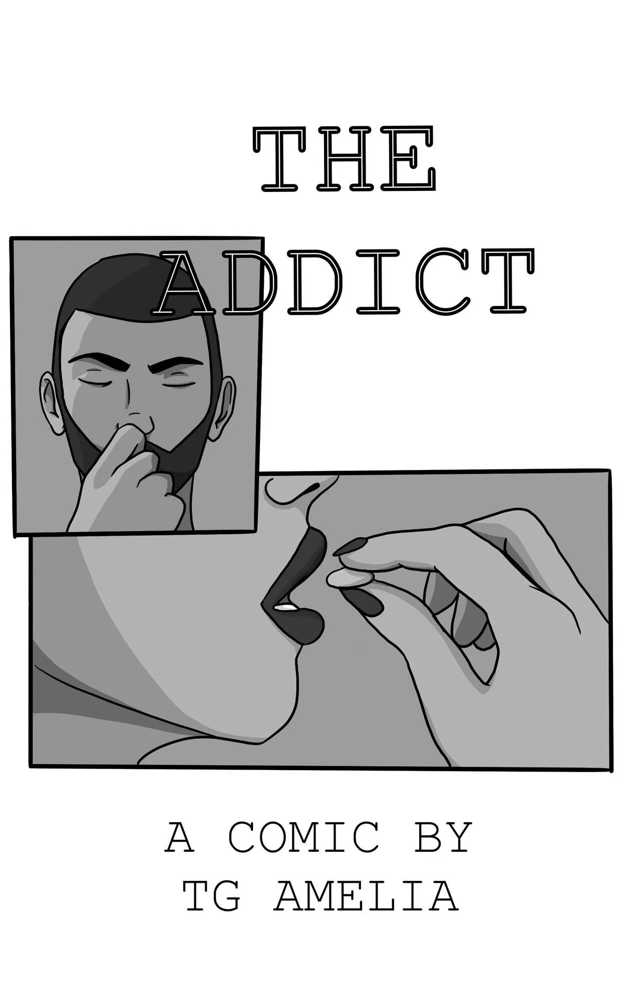 The Addict porno comics Cover