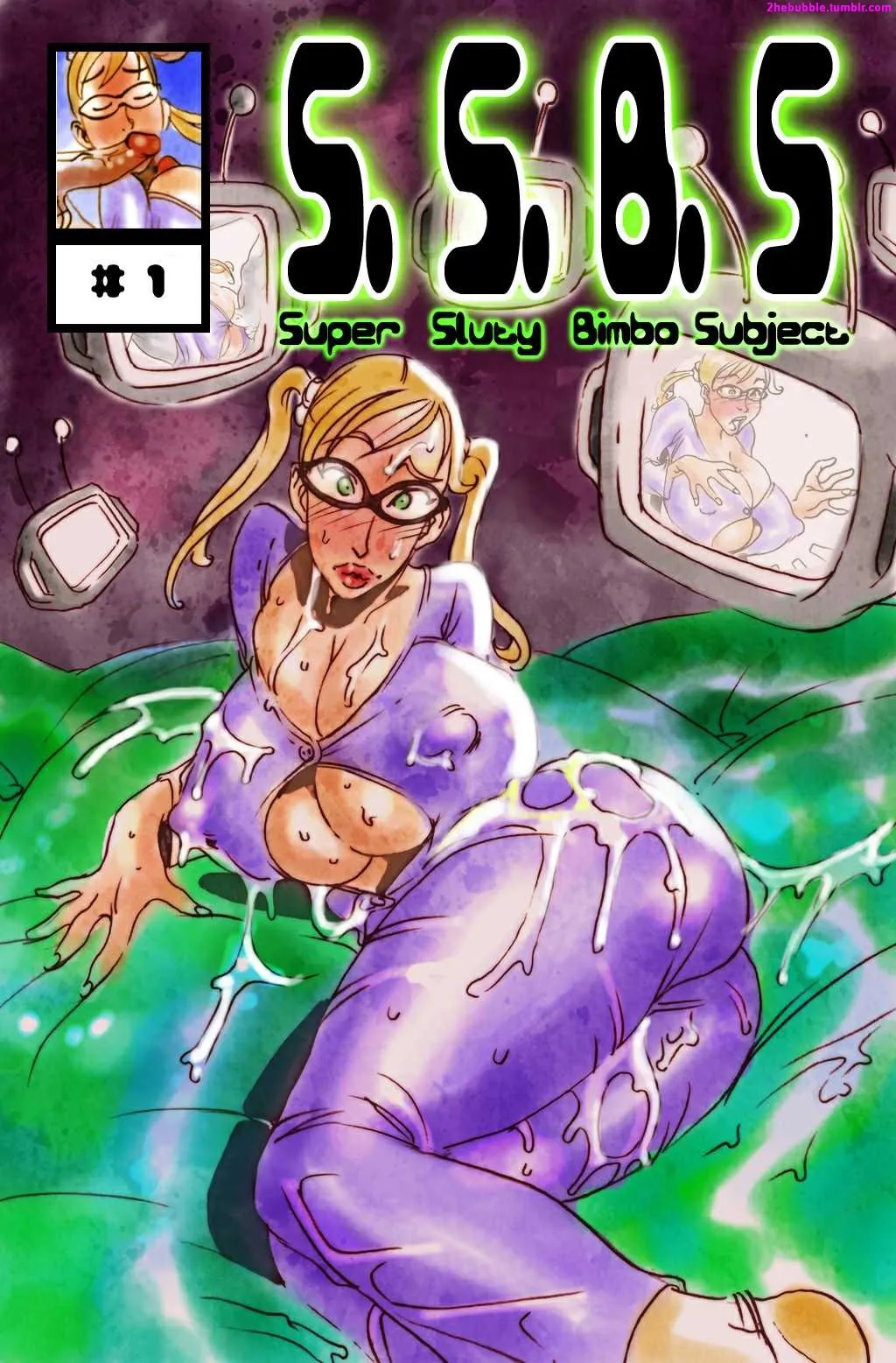 Super Slutty Bimbo Subject porno comics Cover