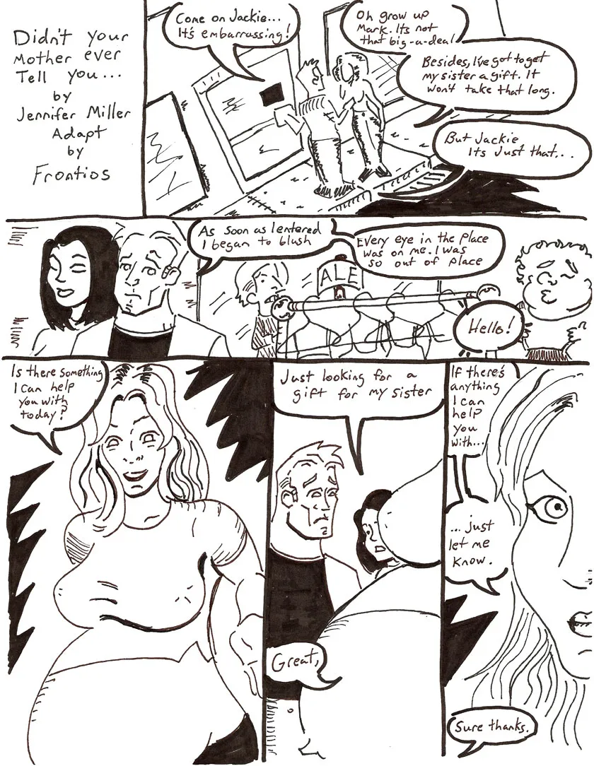 Didn't Your Mother Ever Tell You porno comics Cover