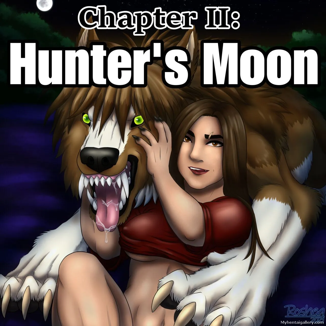 Misbehaved 2 - Hunter's Moon porno comics Cover