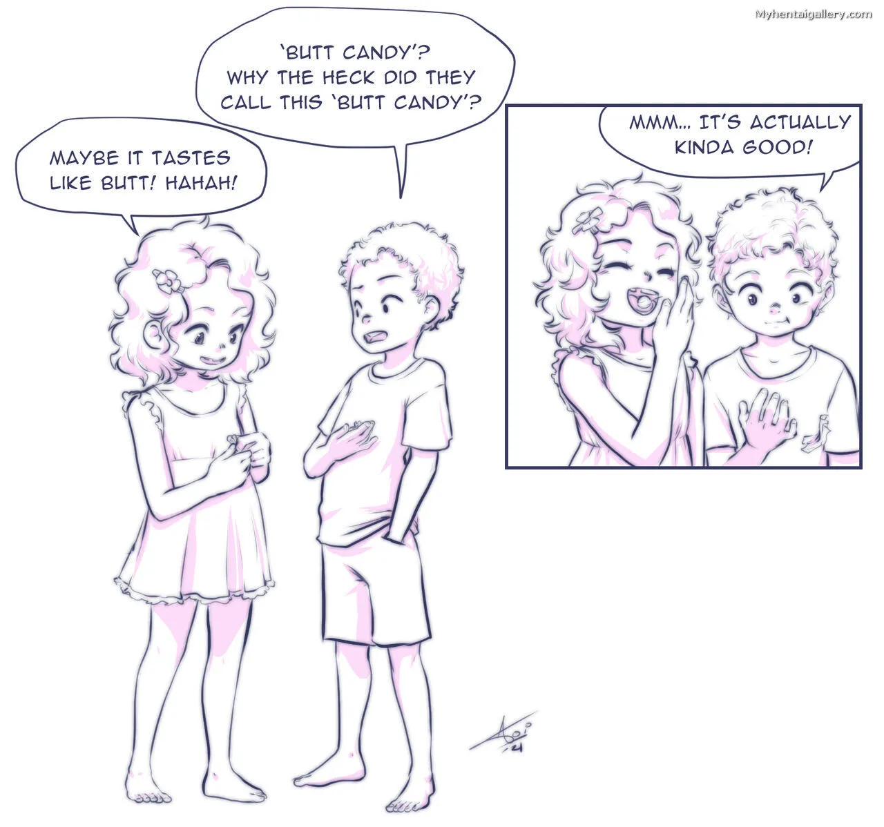 Butt Candy porno comics Cover