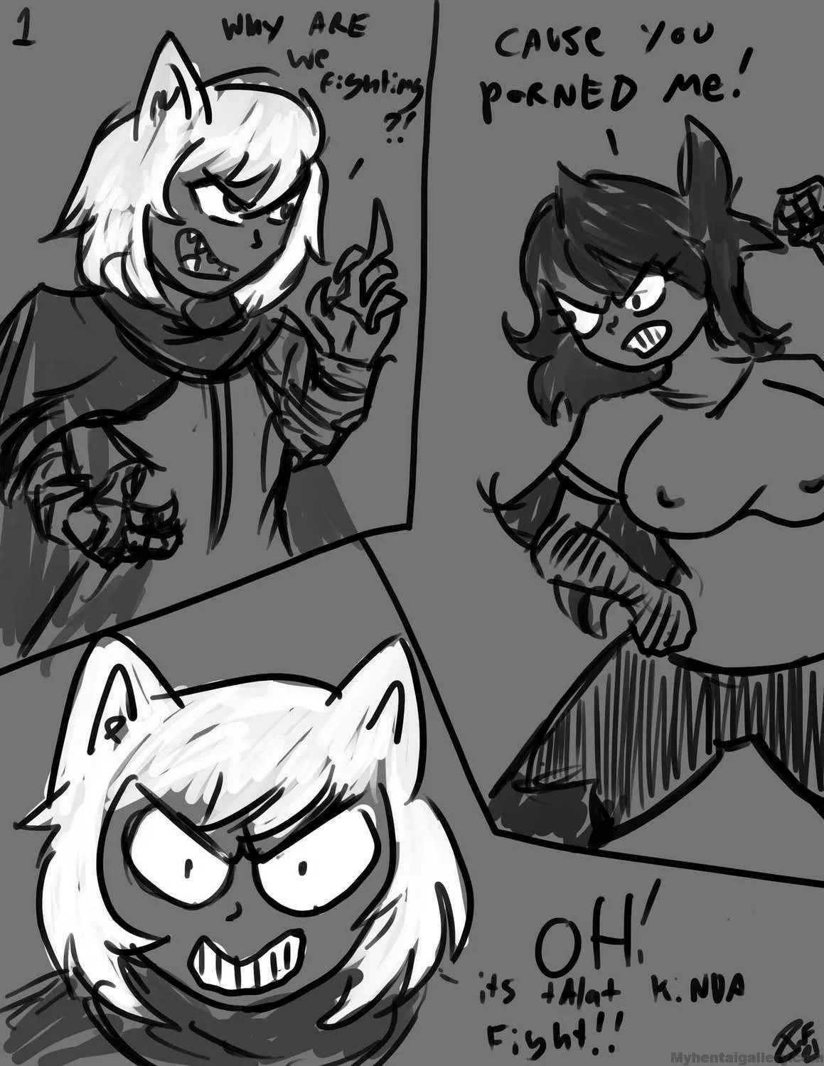 Draws Vs Jaiden 1 porno comics Cover
